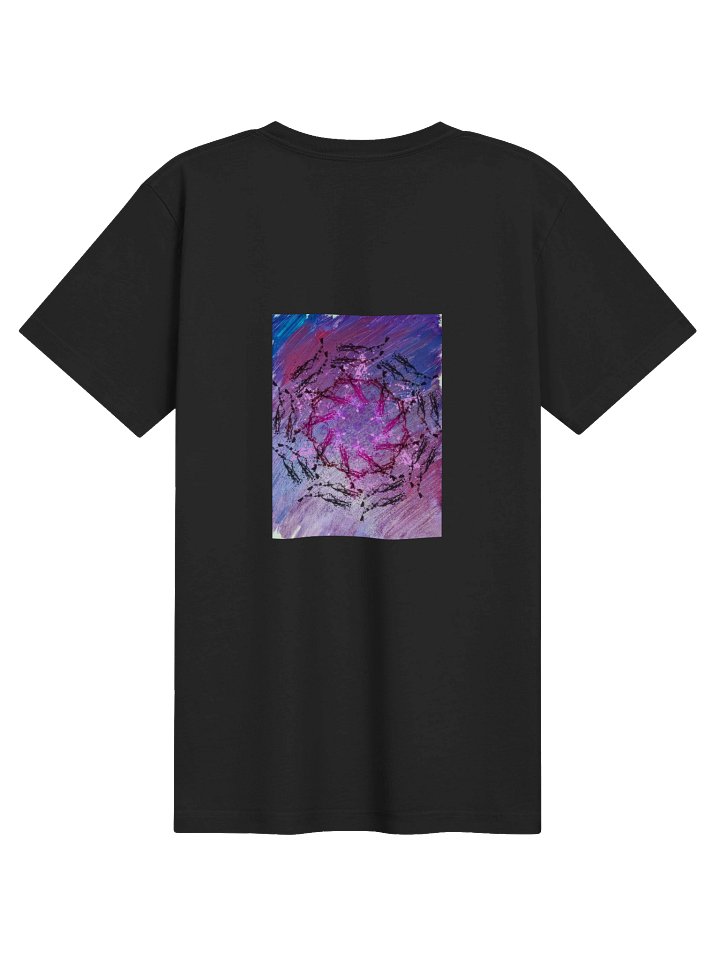 Violet Singularity — Unisex V‑Neck Jersey Tee product image (5)