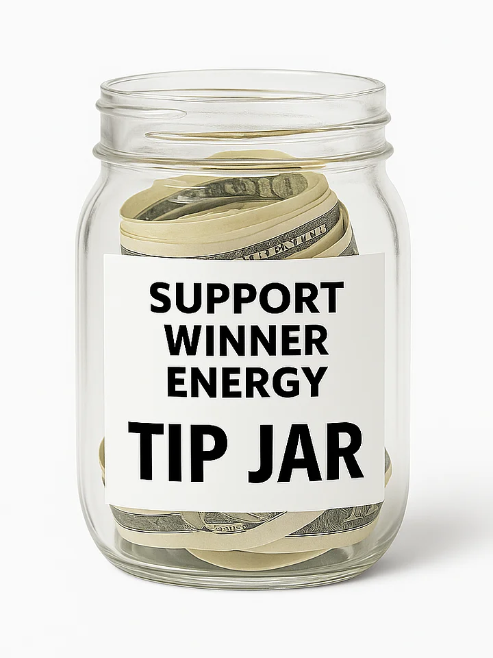 Support Winner Energy — Tip Jar product image (1)