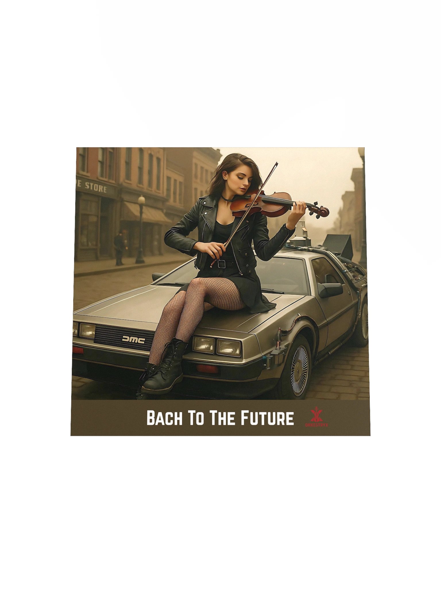 Bach To The Future Vintage Poster product image (4)