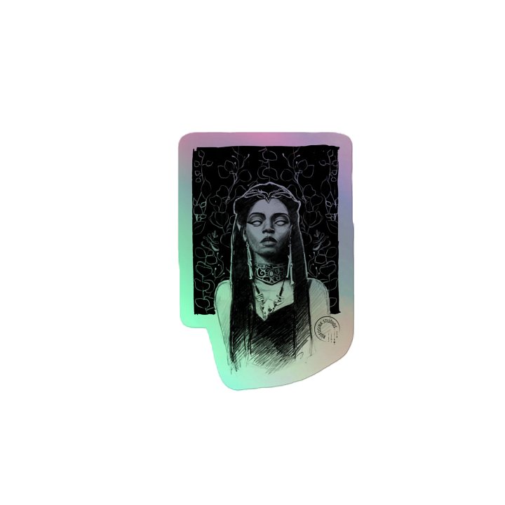 HIgh Priestess Holo Sticker product image (1)