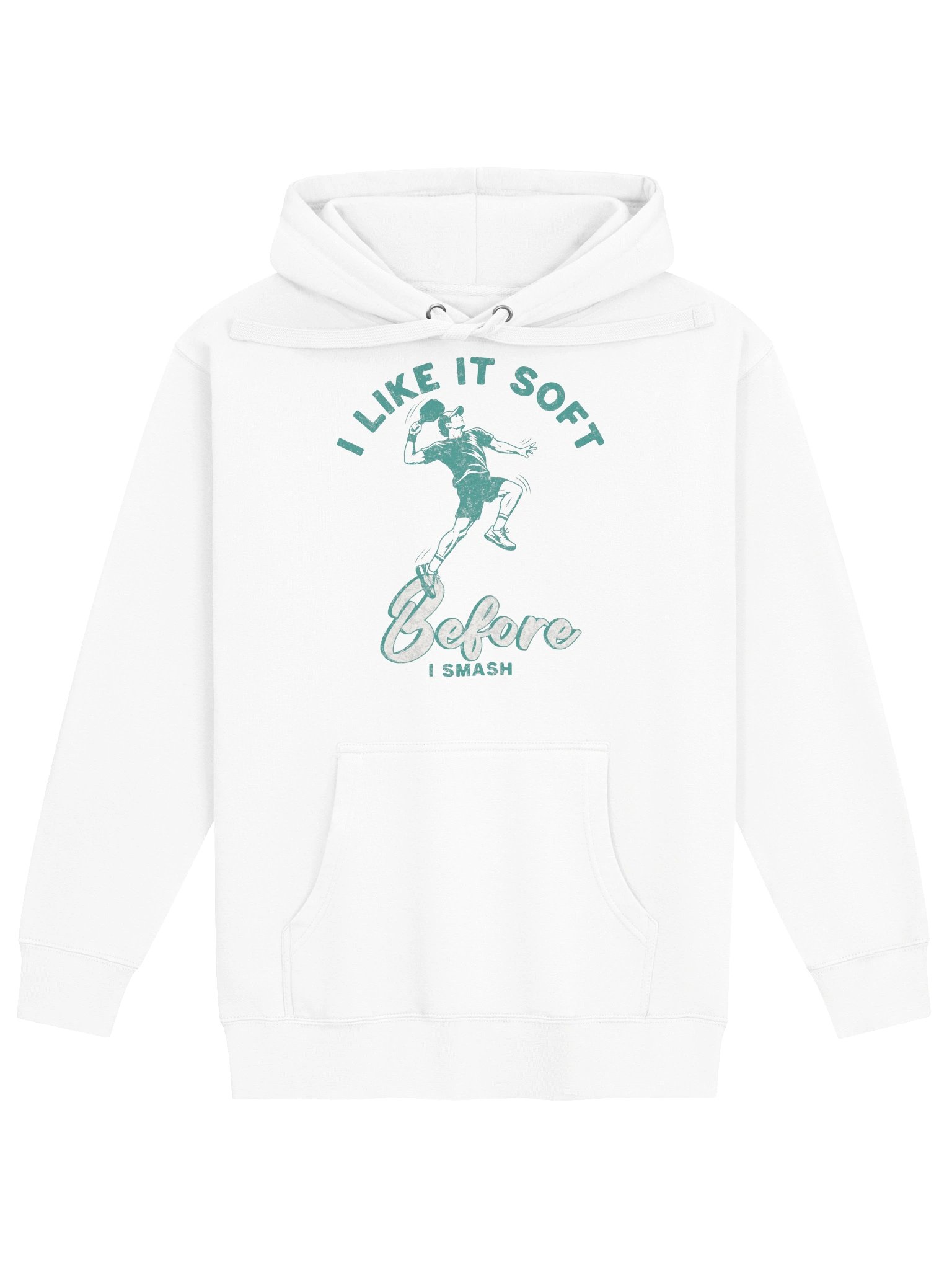 I Like It Soft Before I Smash Hoodie – Adult Humor Pickleball Hoodie product image (1)