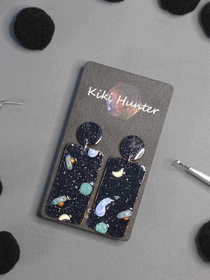 It Came From The Nebula Earrings product image (2)