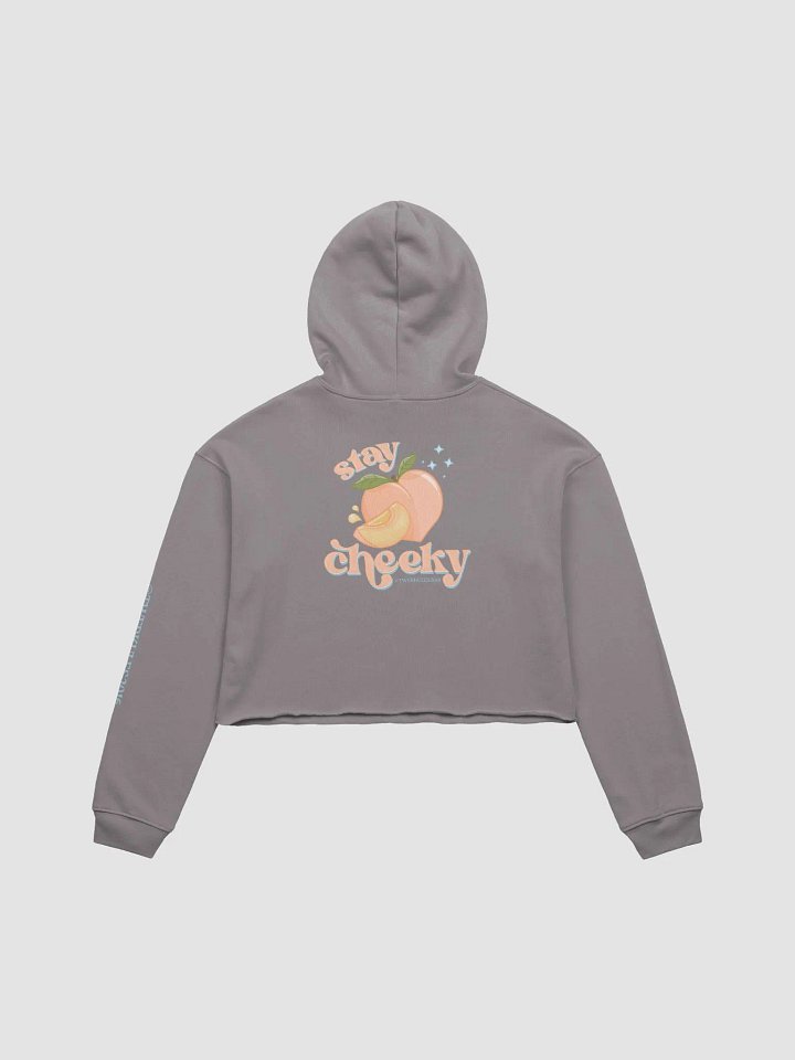 Stay Cheeky Crop Top Hoodie product image (2)