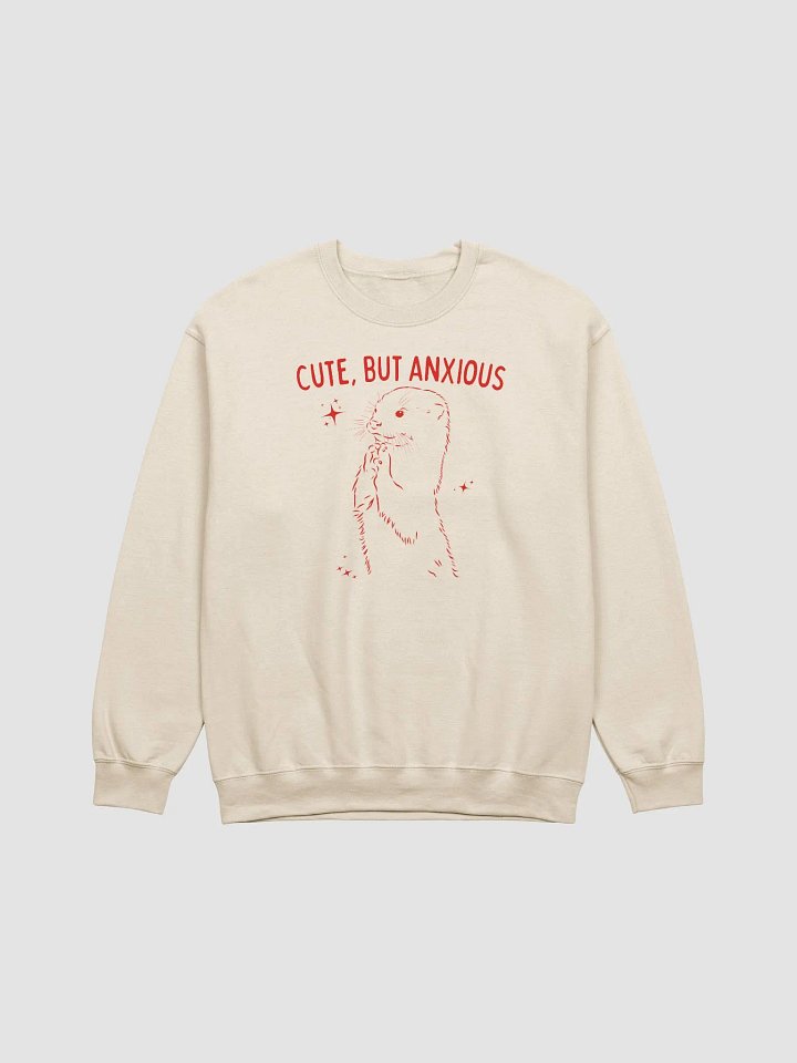 Cute but anxious Crewneck product image (1)