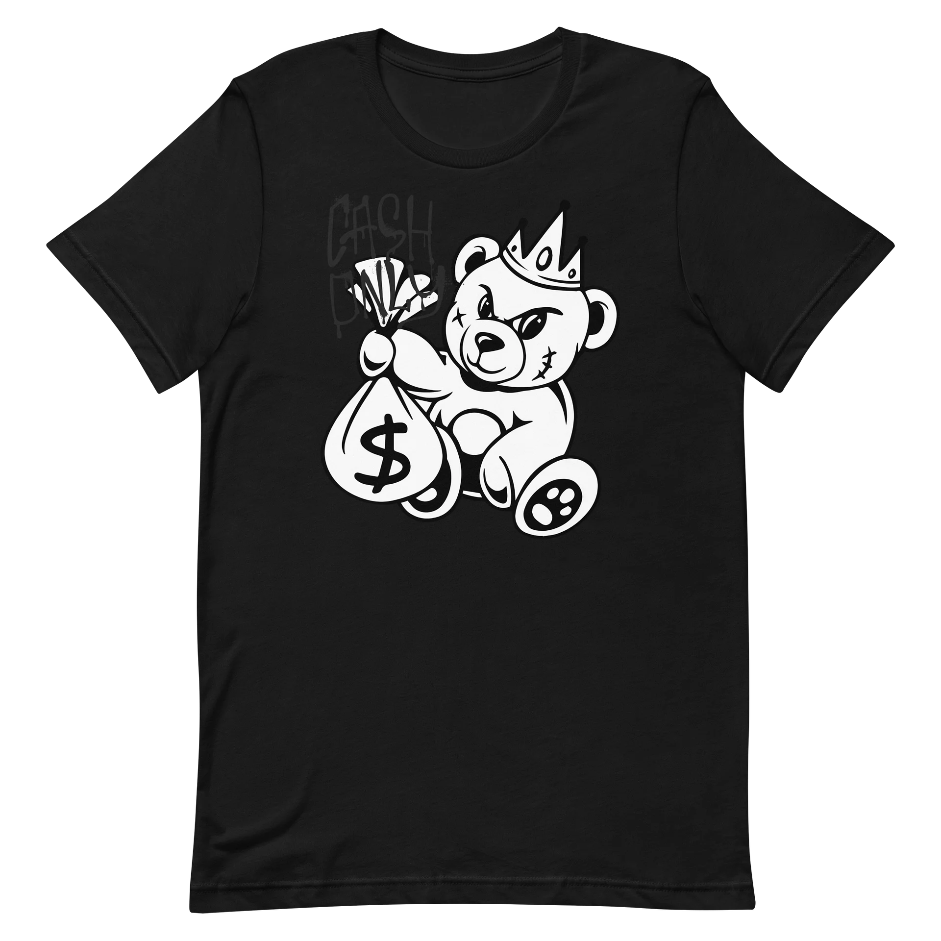Cash Only Moneybag Bear T-Shirt product image (1)