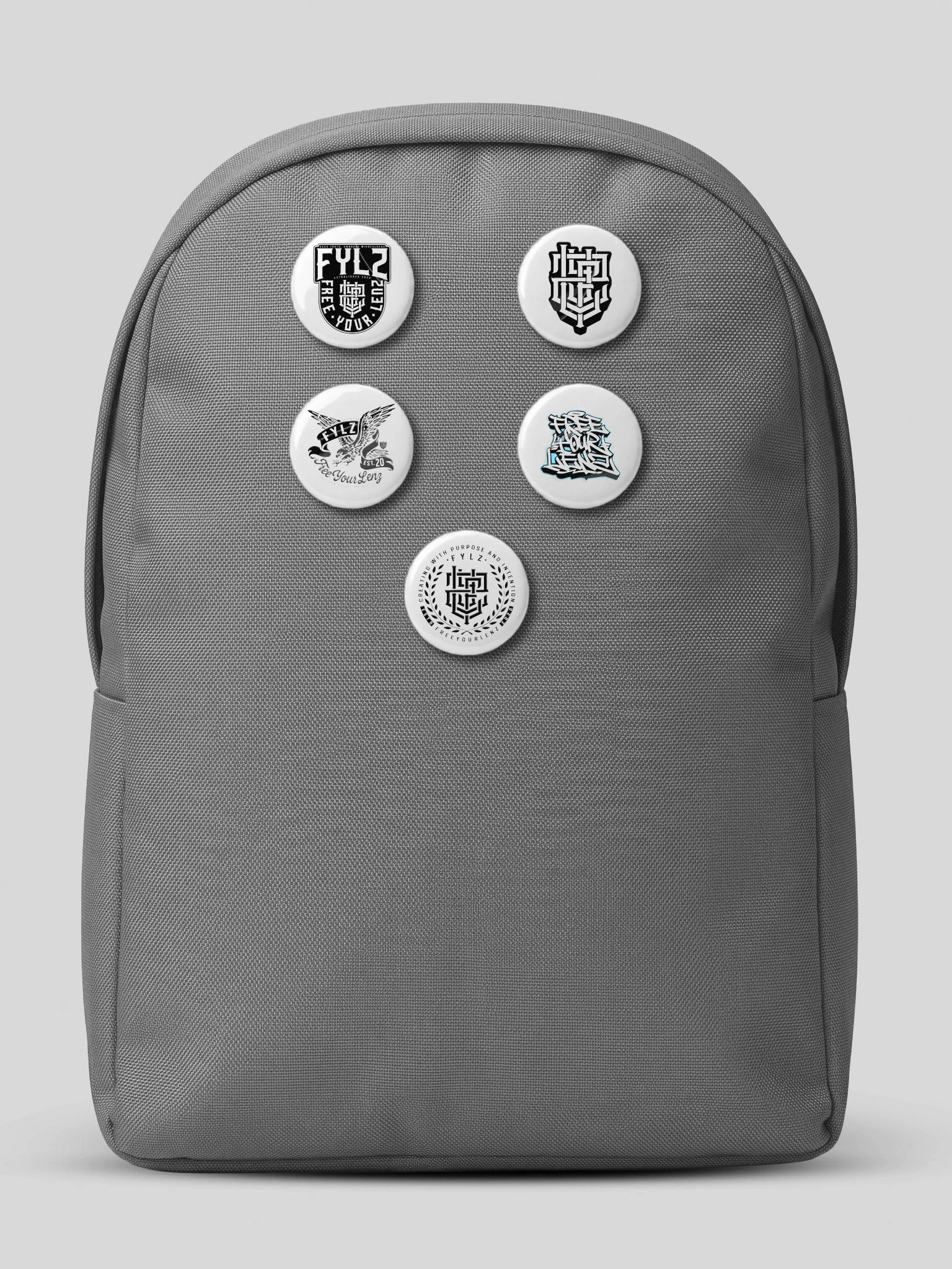 FYLZ Monochrome Button Pack | Set of 5 product image (6)