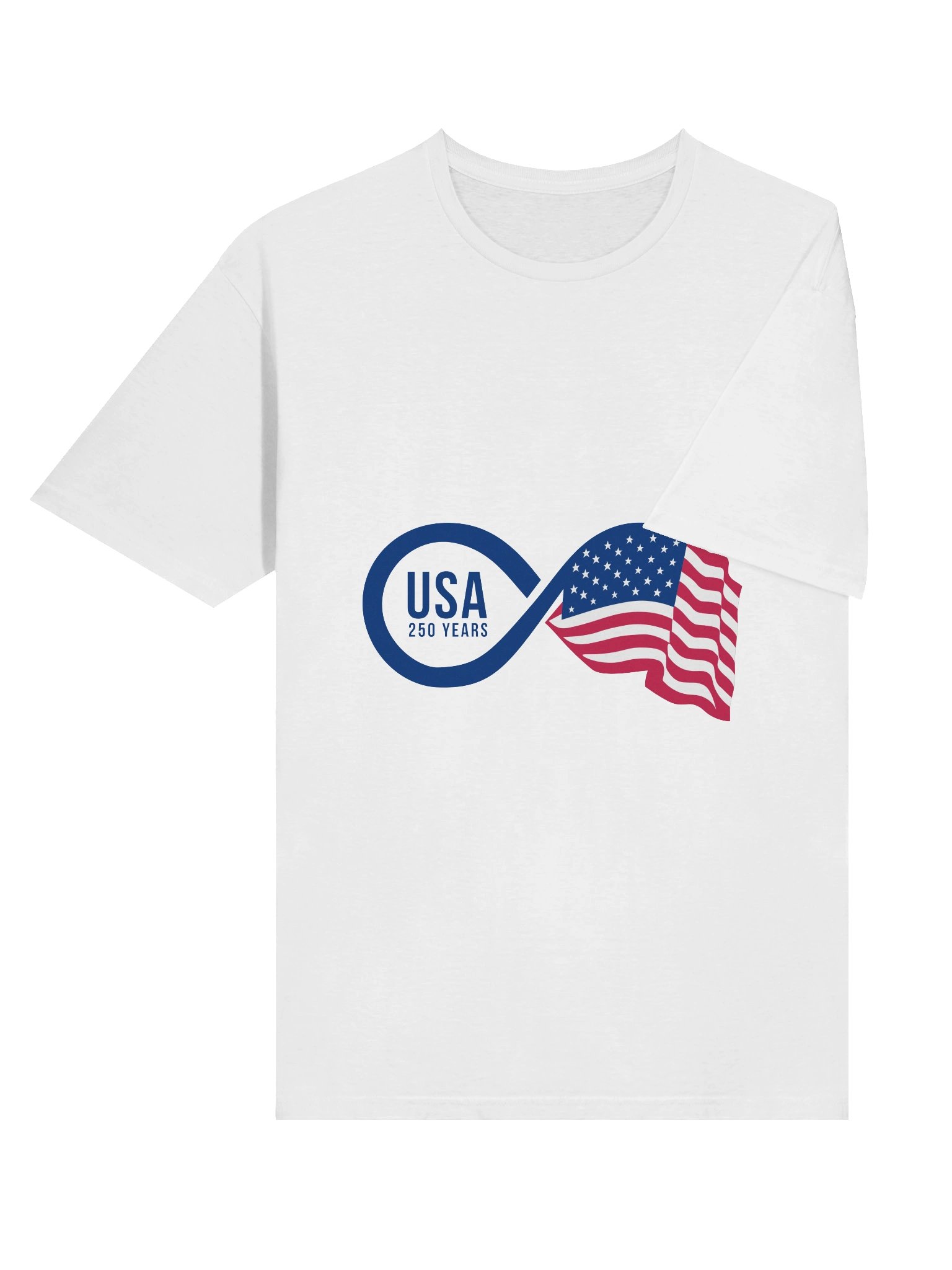 USA Infinity Flag Unisex T-shirt product image (6)