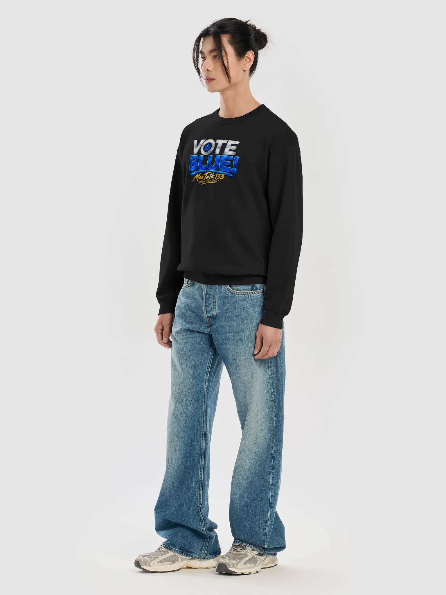 VOTE BLUE! Sweatshirt — Bold Convictions. Unapologetic Style! product image (75)