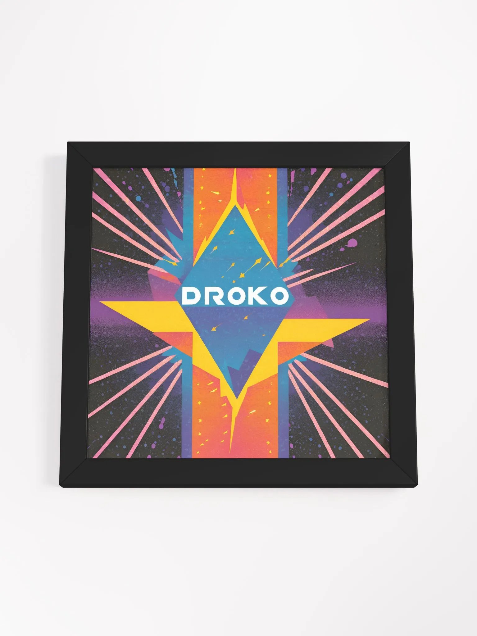 Dynamic DROKO Diamond Framed Poster [EXCLUSIVE] product image (4)