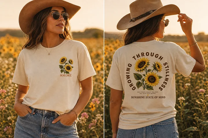 Botanical - Sunflower Tshirt