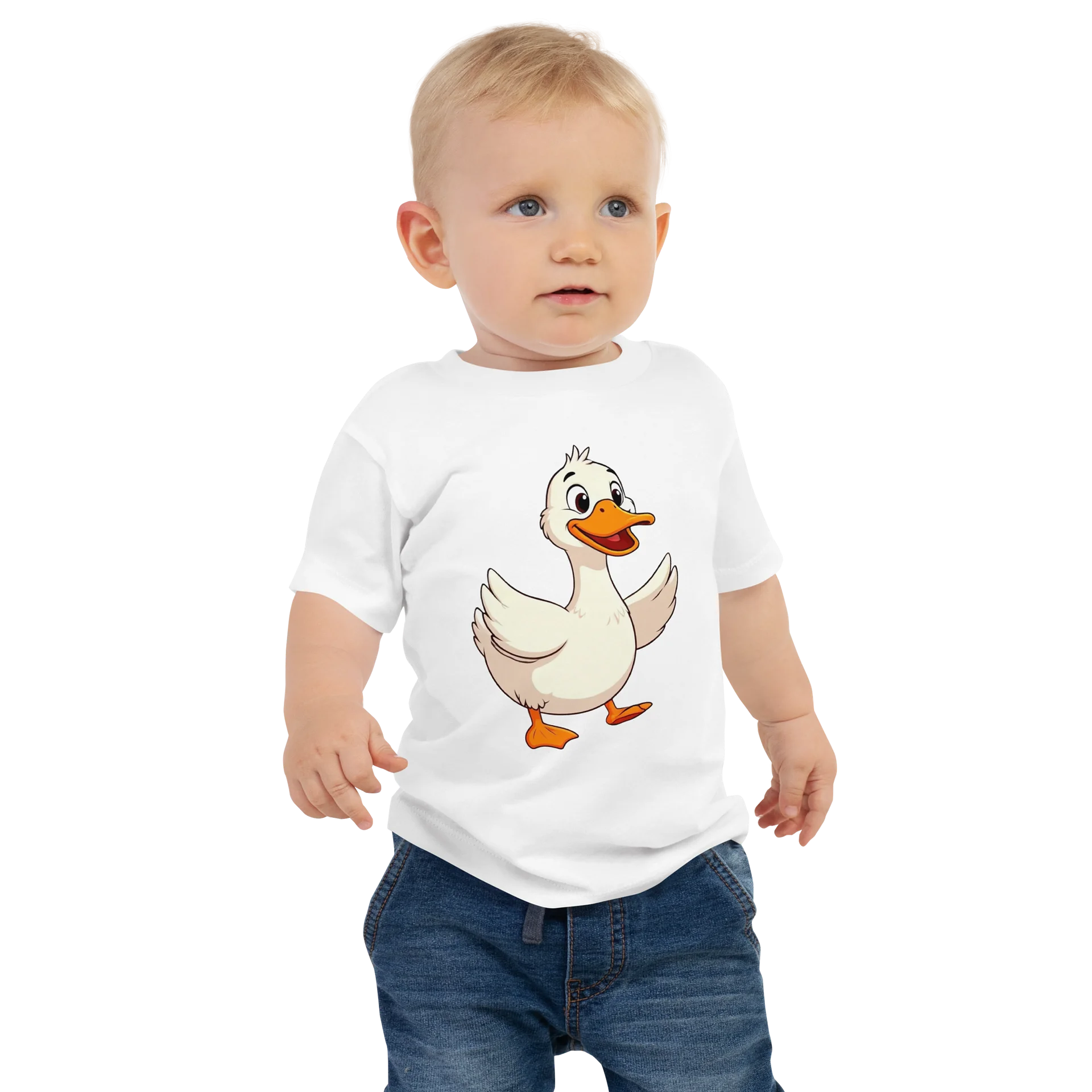 Happy Duck Baby Tee product image (1)