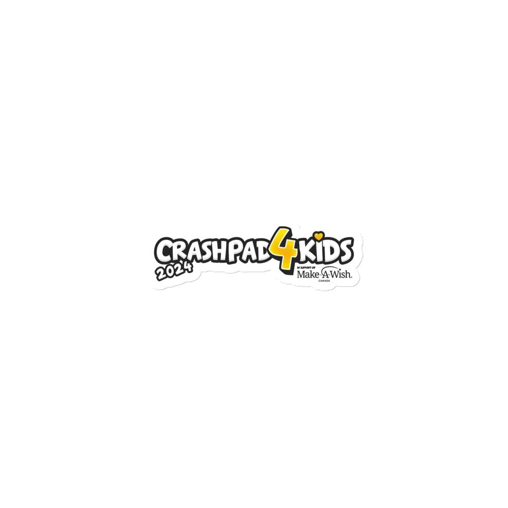 CrashPad4Kids 2024 - Die-Cut Magnet product image (1)