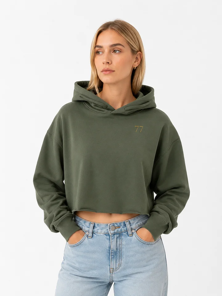 INFP Women’s Crop Hoodie – The Mediator | 77Scenarios product image (1)