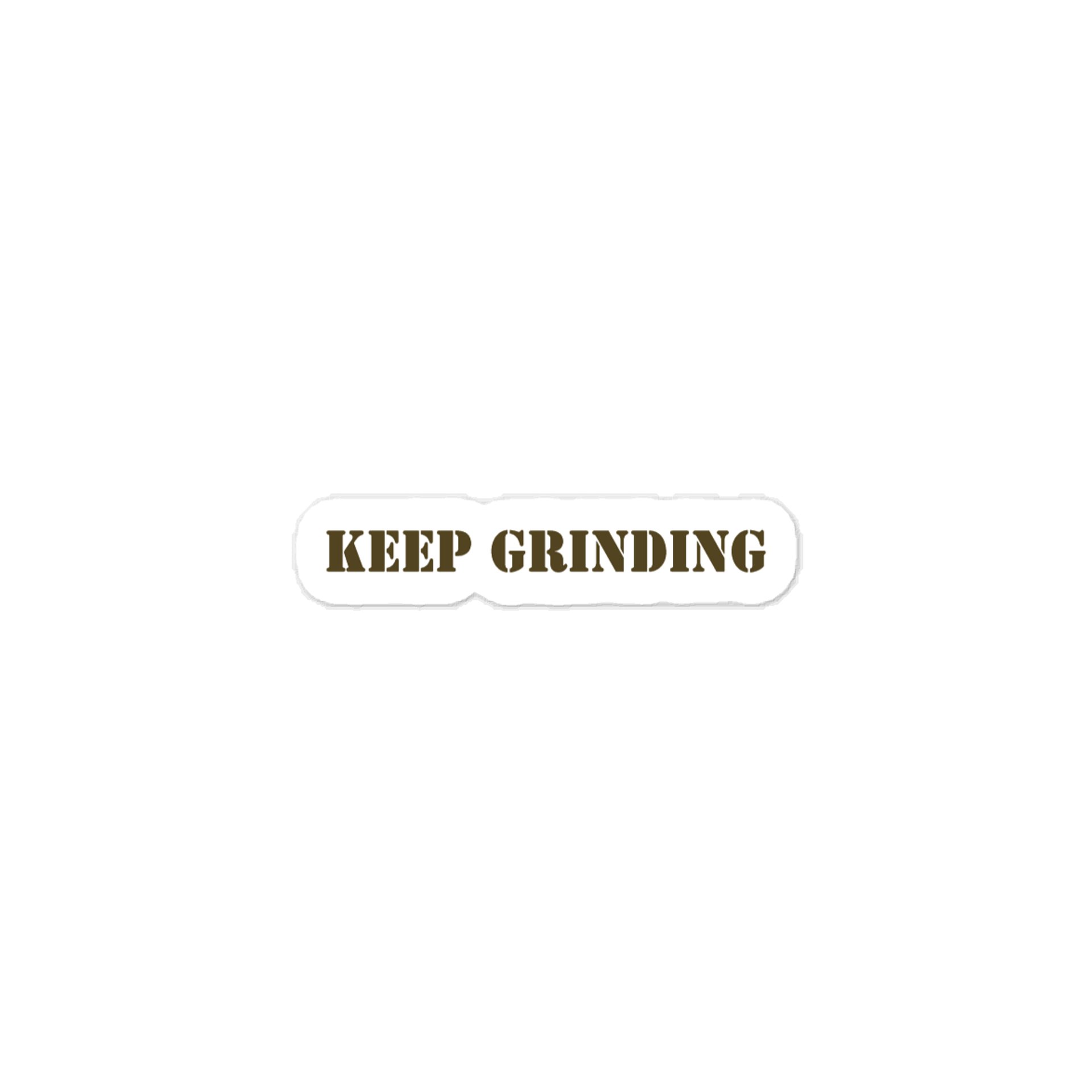 Keep Grinding Vinyl Decals product image (1)