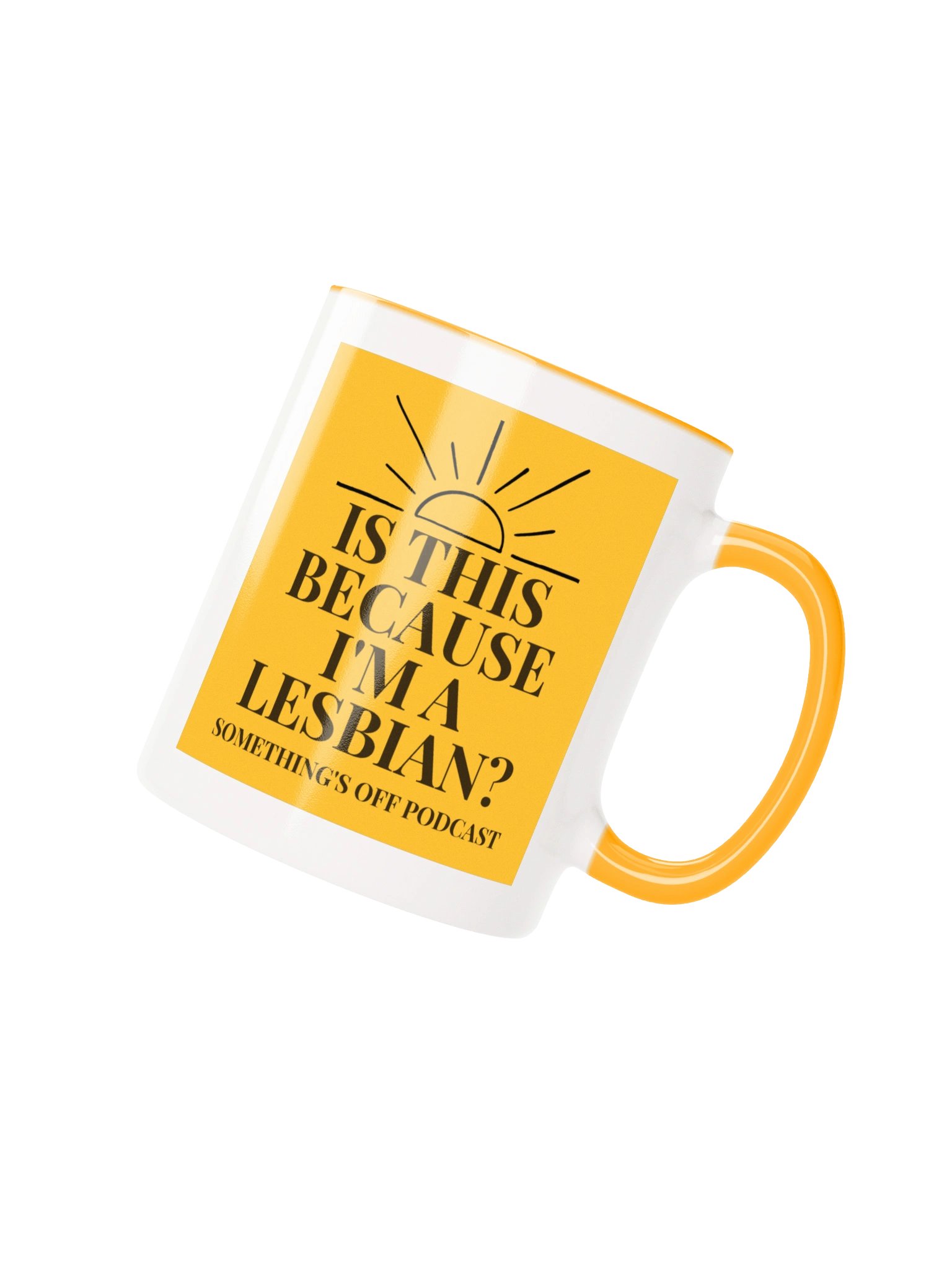 Is This Because I'm a Lesbian? big mug product image (2)