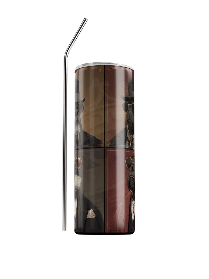 Gentlemanly Pups Stainless Steel Tumbler product image (1)