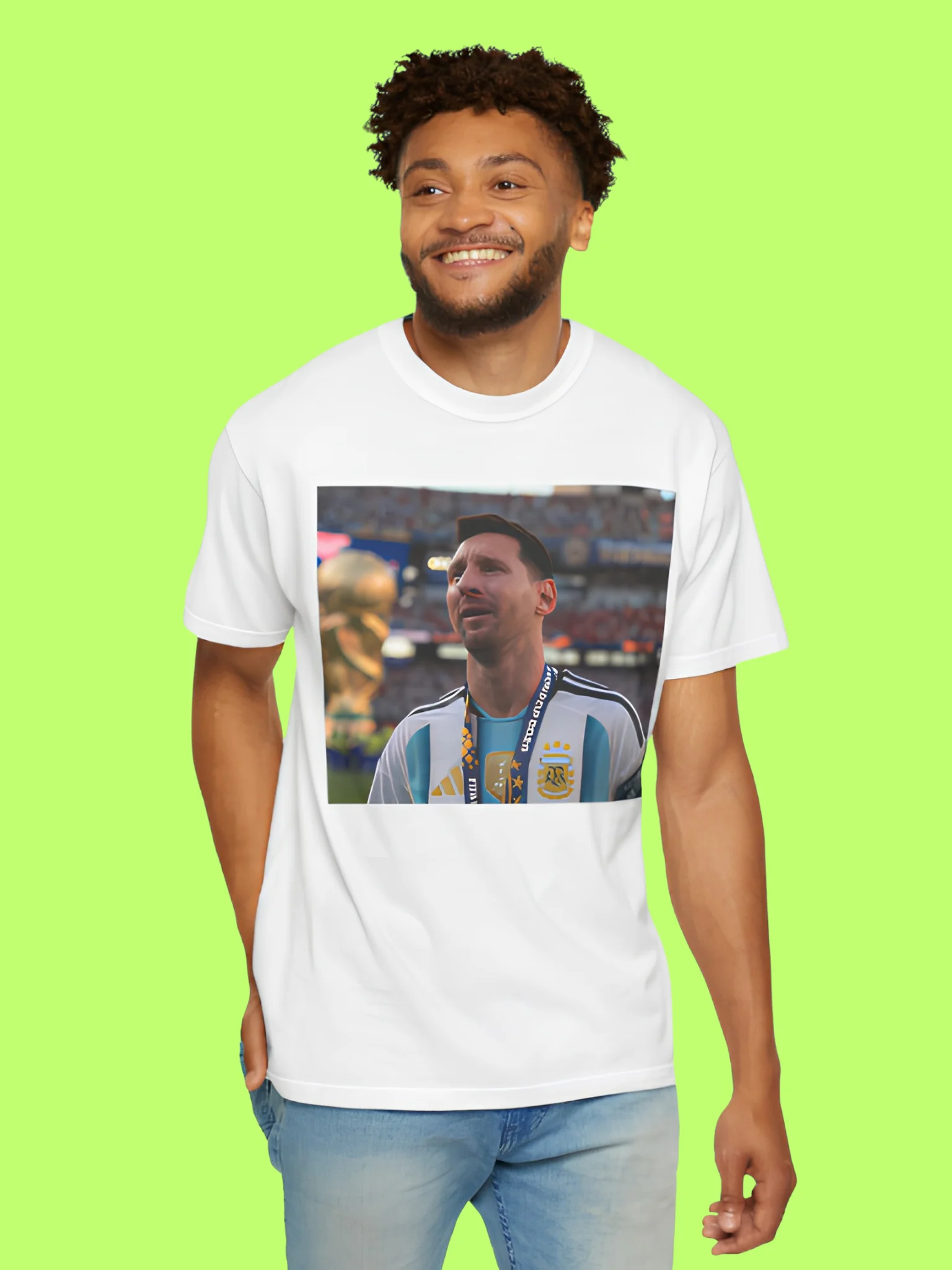 Lionel Messi Crying After 2026 World Cup Final Shirt product image (1)