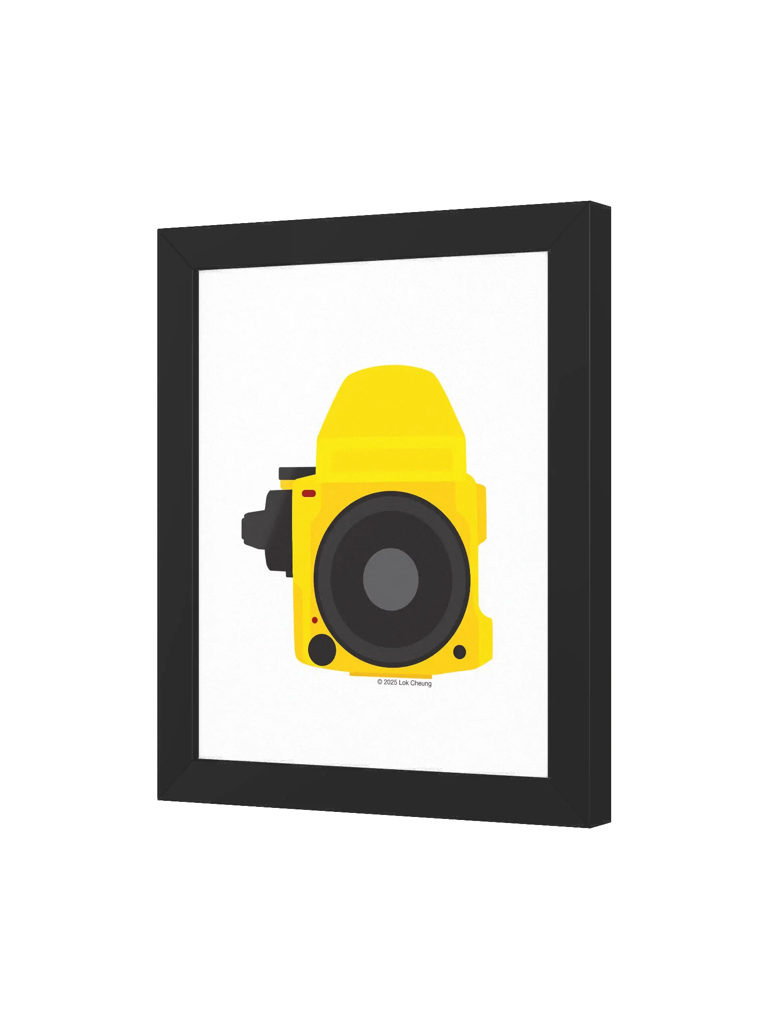M 645 Yellow - Framed Poster product image (43)
