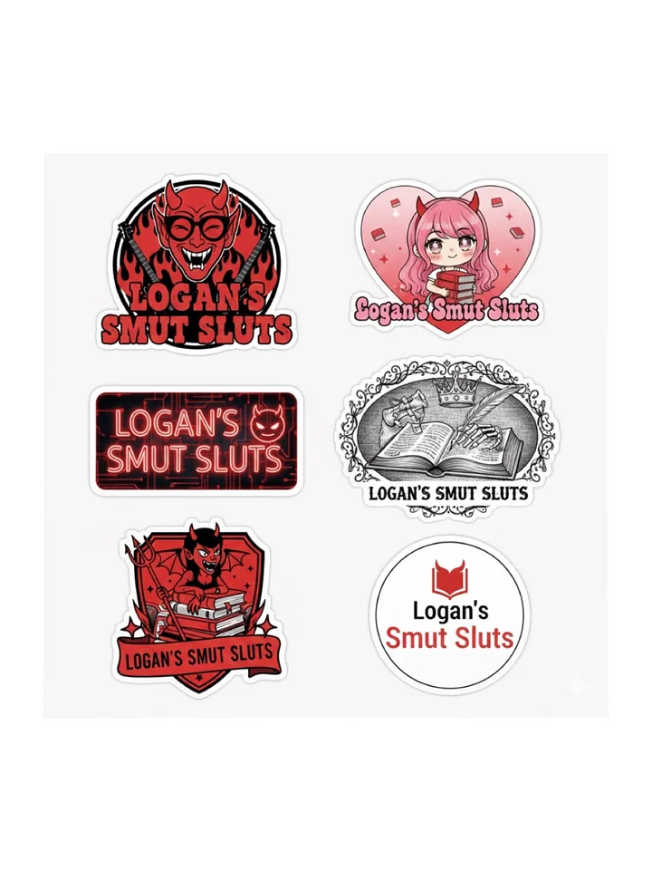 Smut Slut Sticker Pack product image (1)