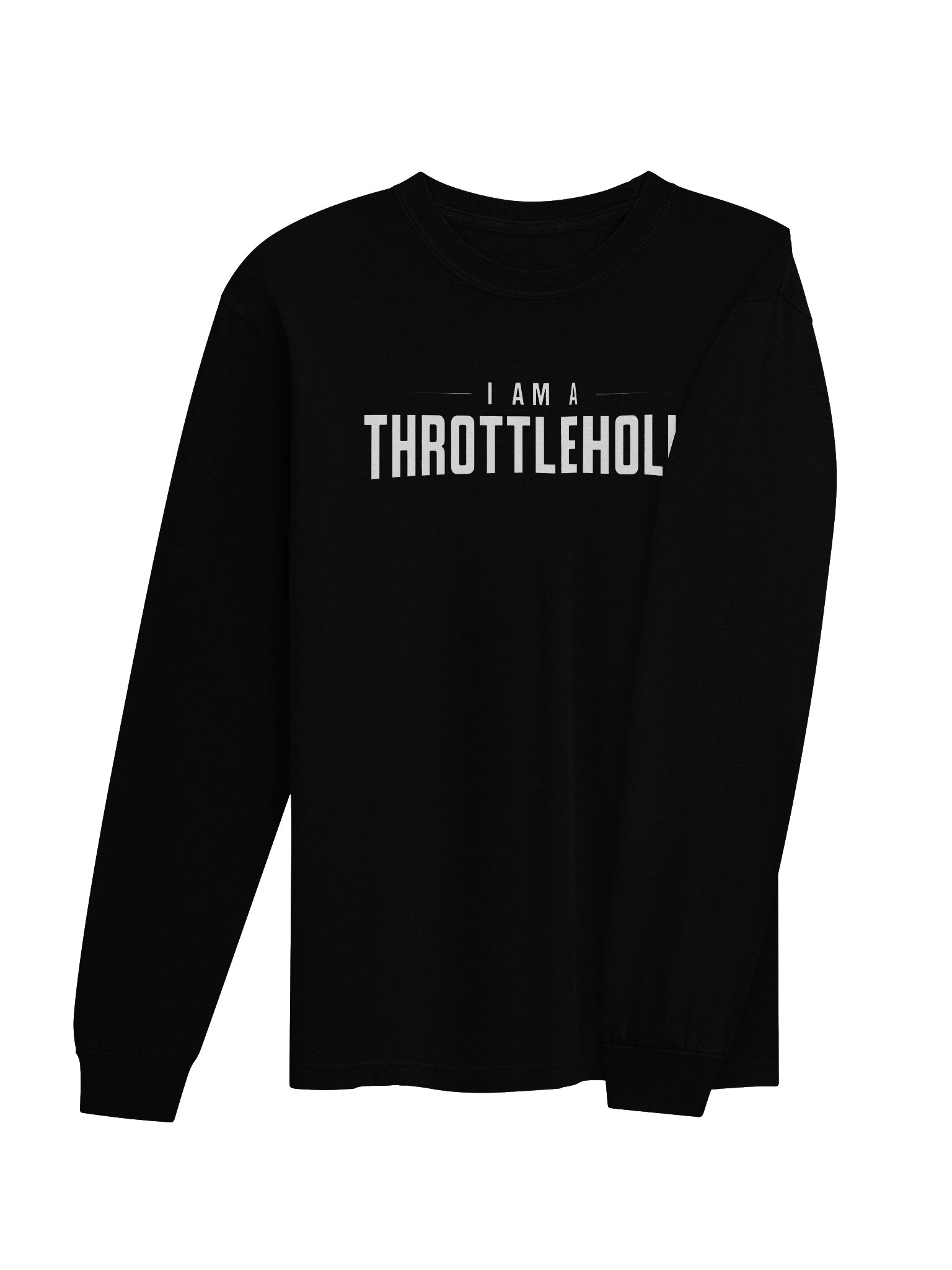 I Am A Throttleholic Heavyweight Long Sleeve Tee product image (4)