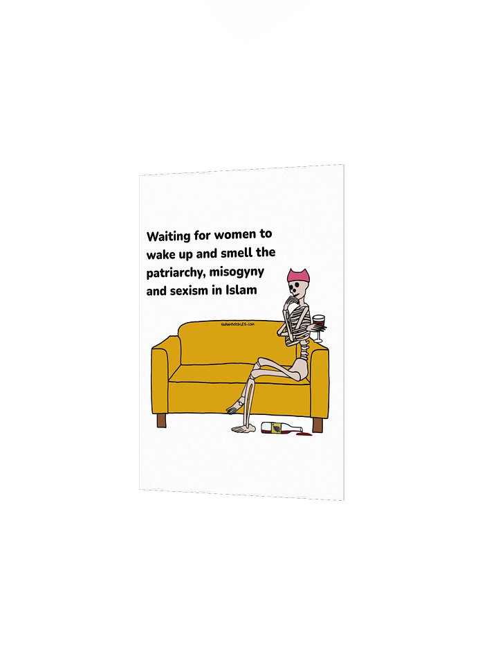 Wake Up to the Islamic Patriarchy Poster product image (2)