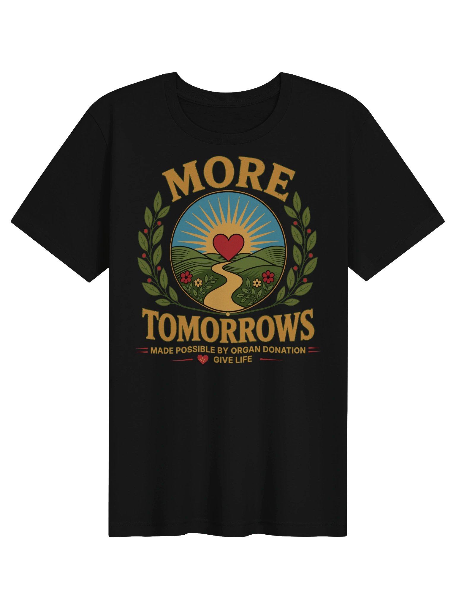 More Tomorrows Organ Donation T-Shirt product image (1)