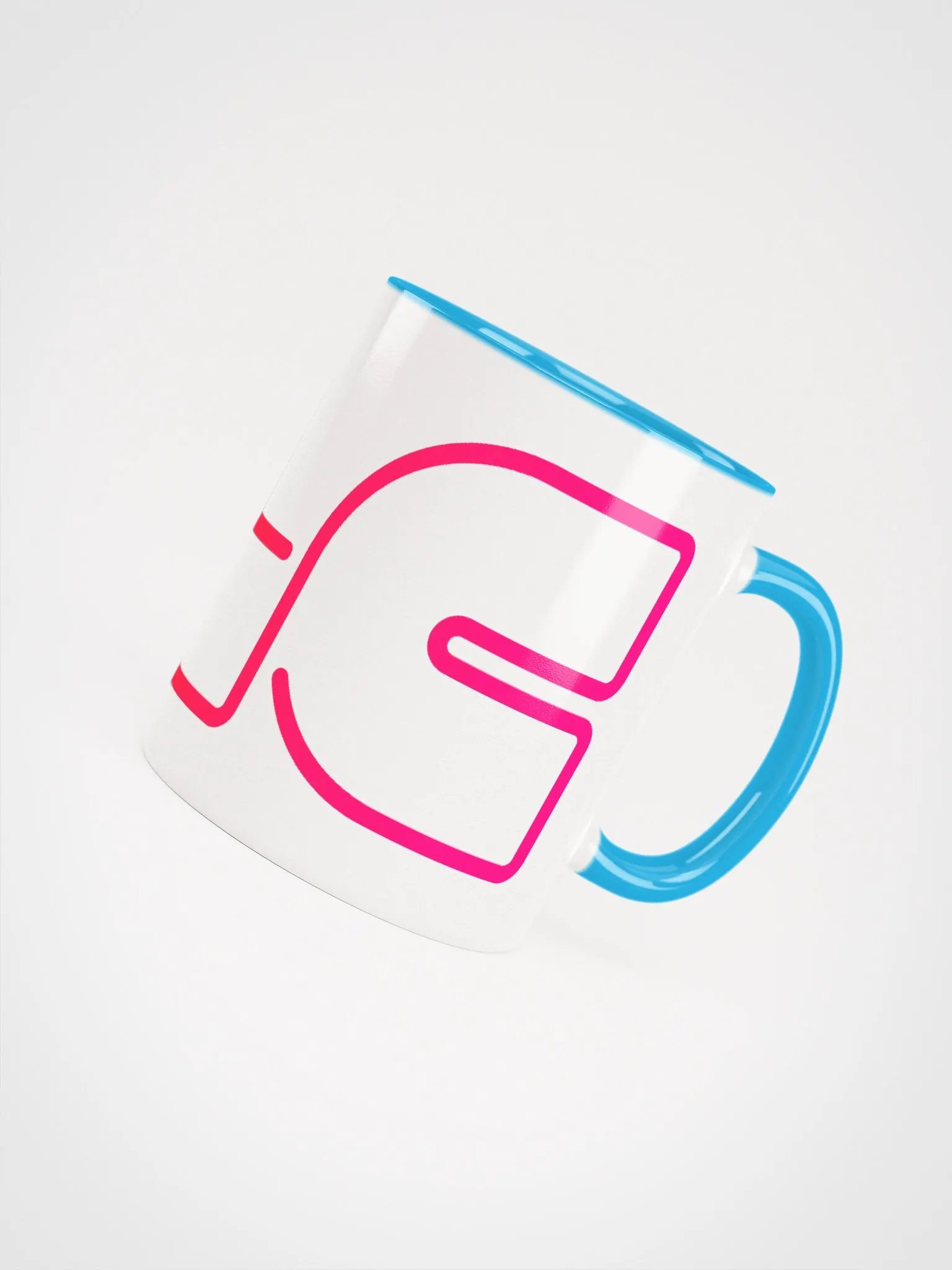 DLC Logo Coffee Mug in White product image (4)