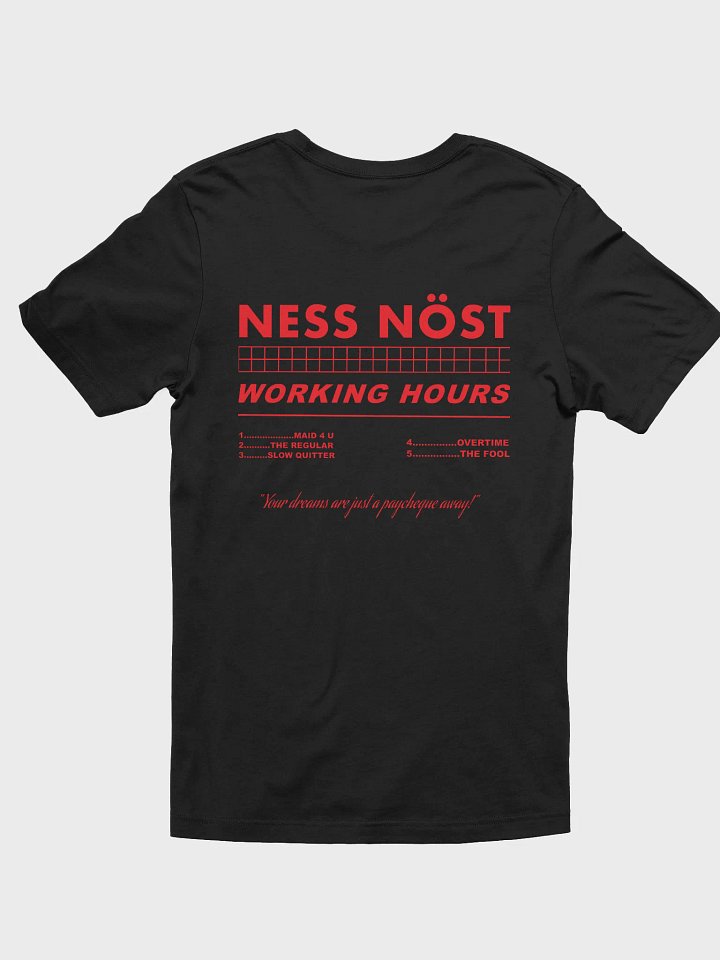 Working Hours Special Edition Black Tee product image (2)