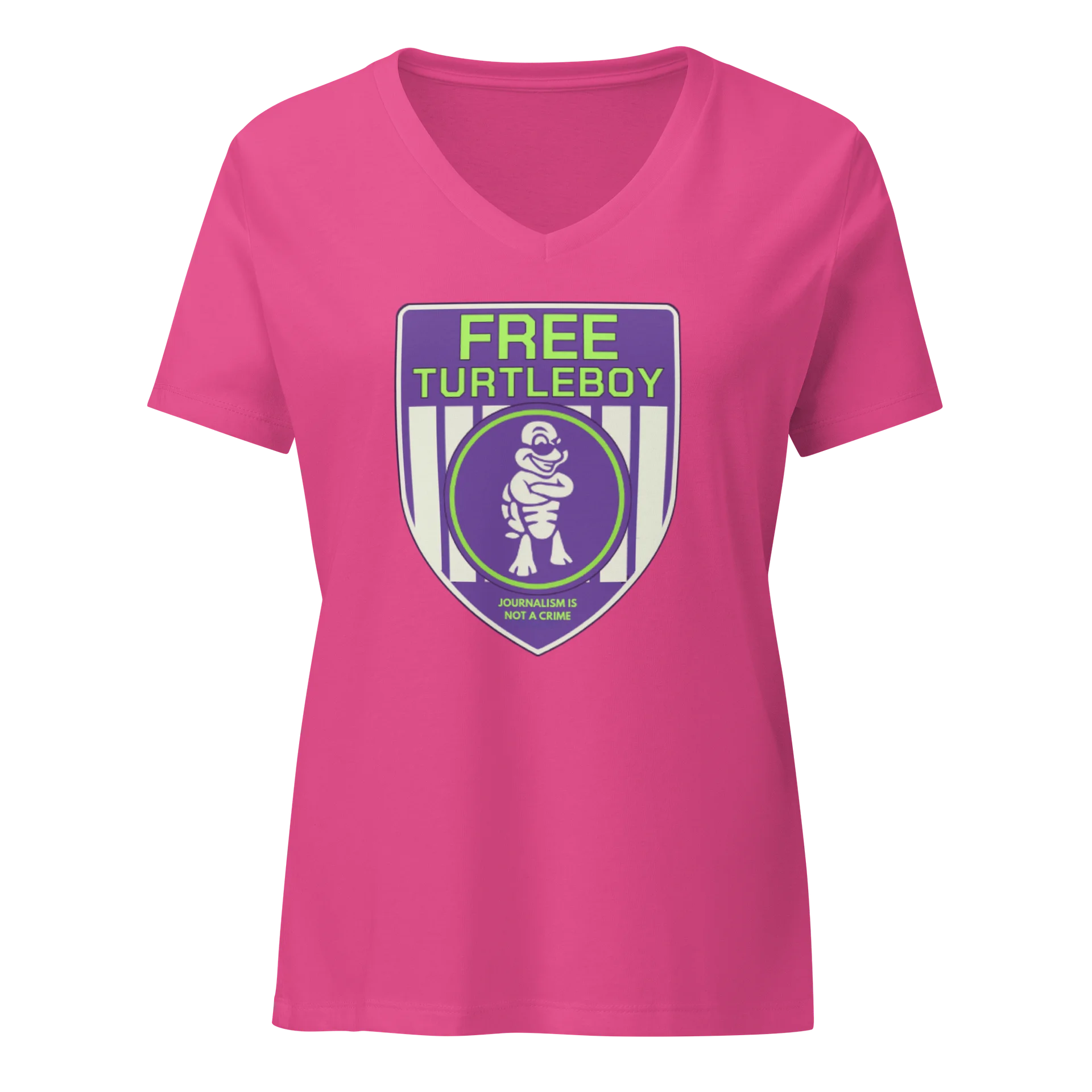 Free Turtleboy Shield - Women's Relaxed V Neck product image (21)