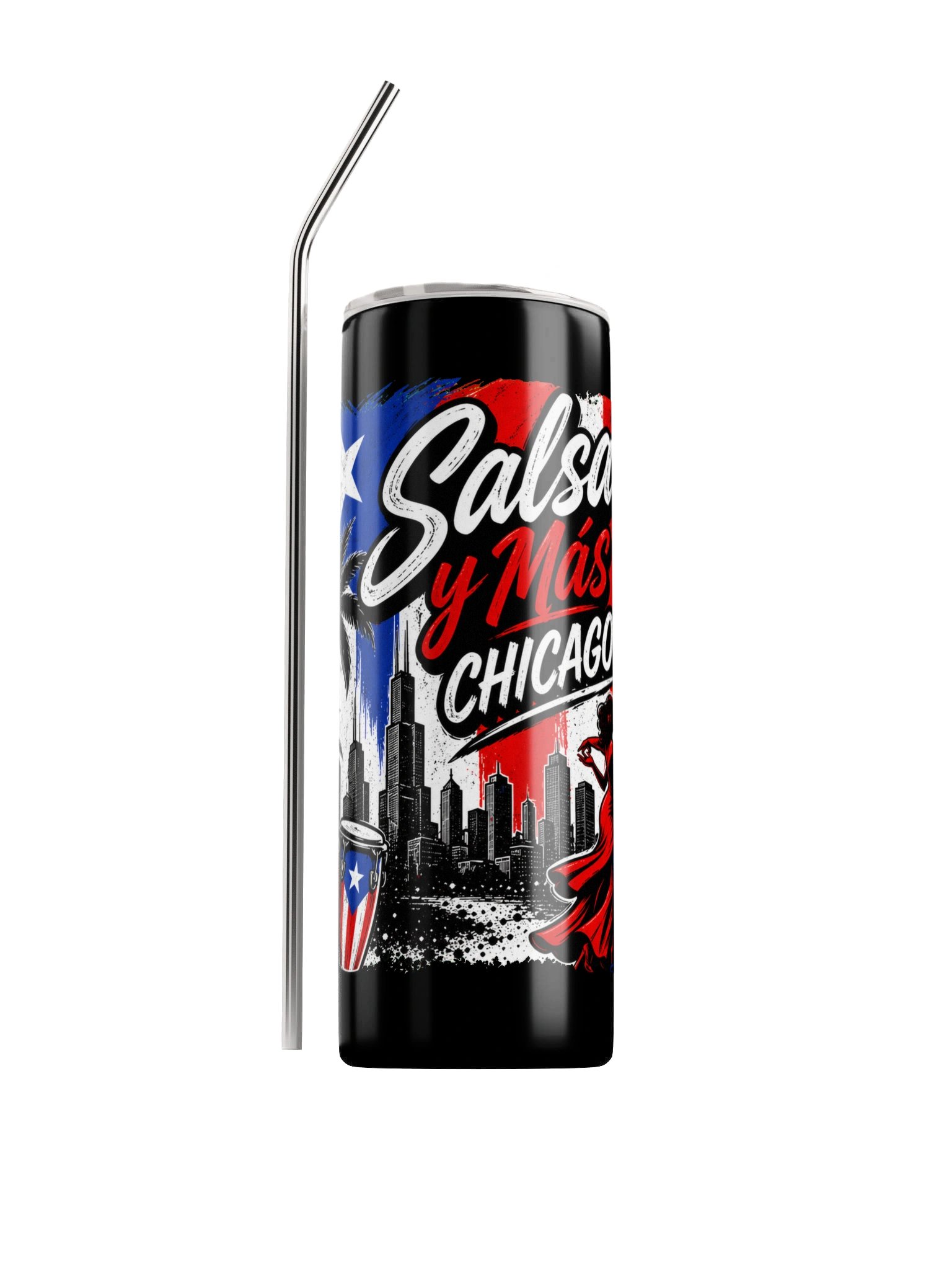 Salsa y mas Chicago drink cup product image (1)
