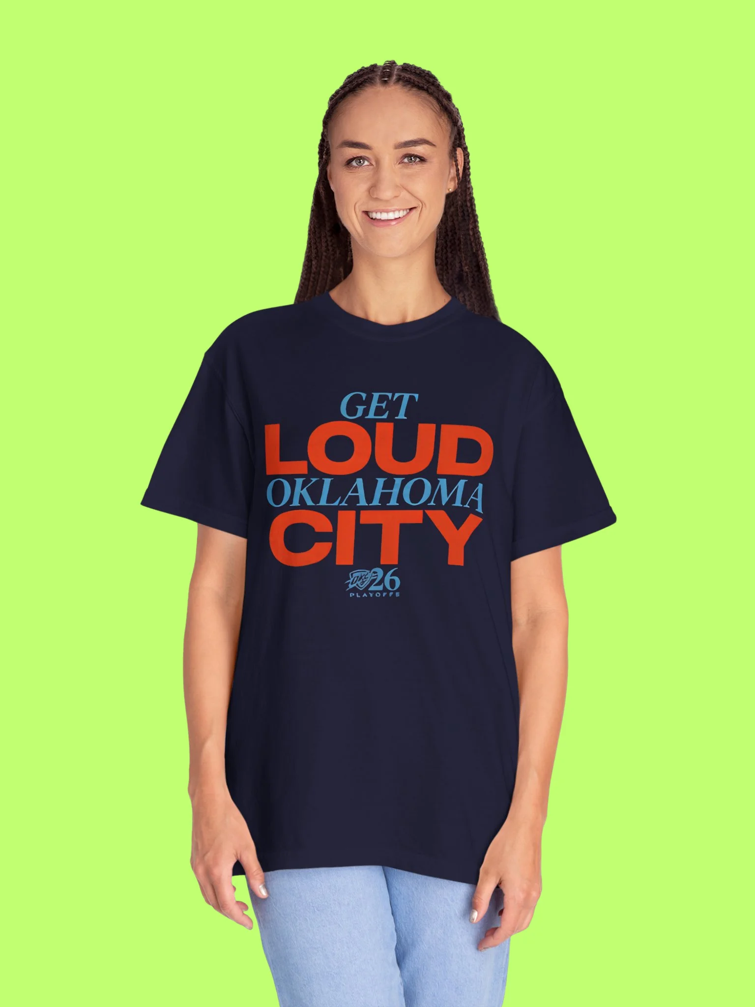 Get Loud Oklahoma City Playoffs Shirt product image (33)