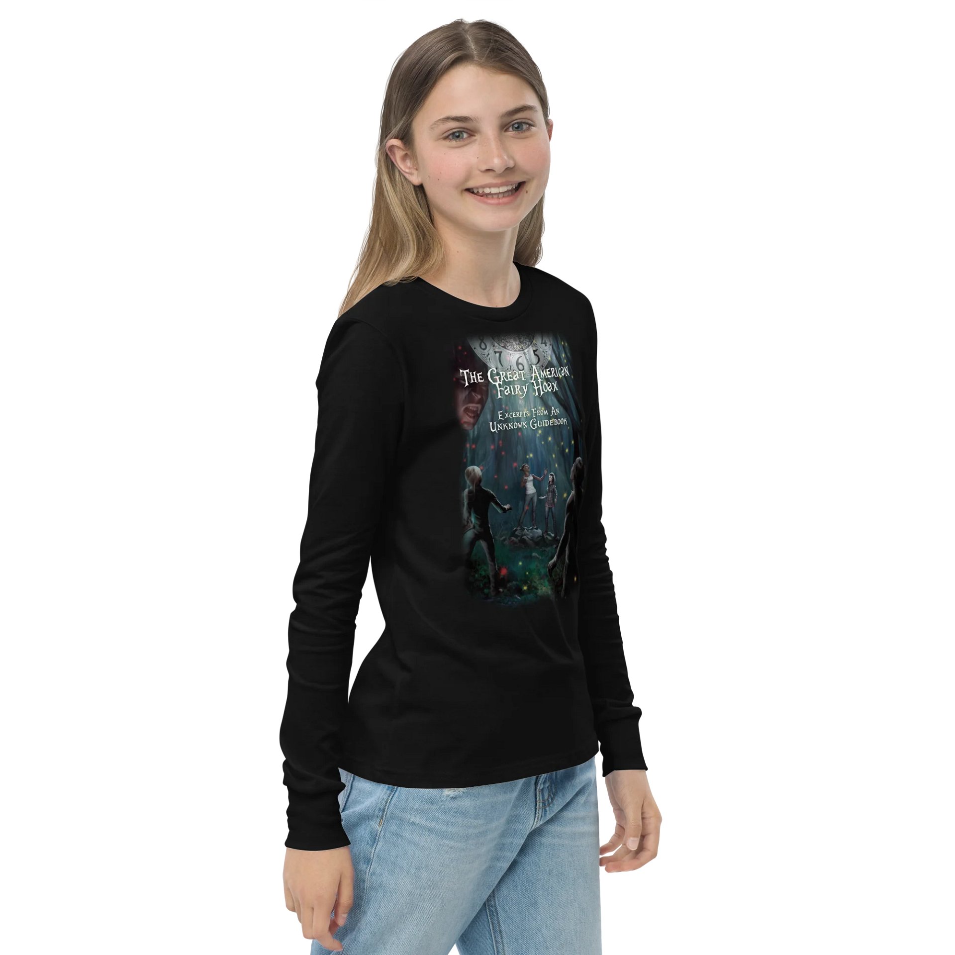 The Great American Fairy Hoax - Bella+Canvas Youth Long Sleeve T-Shirt product image (4)