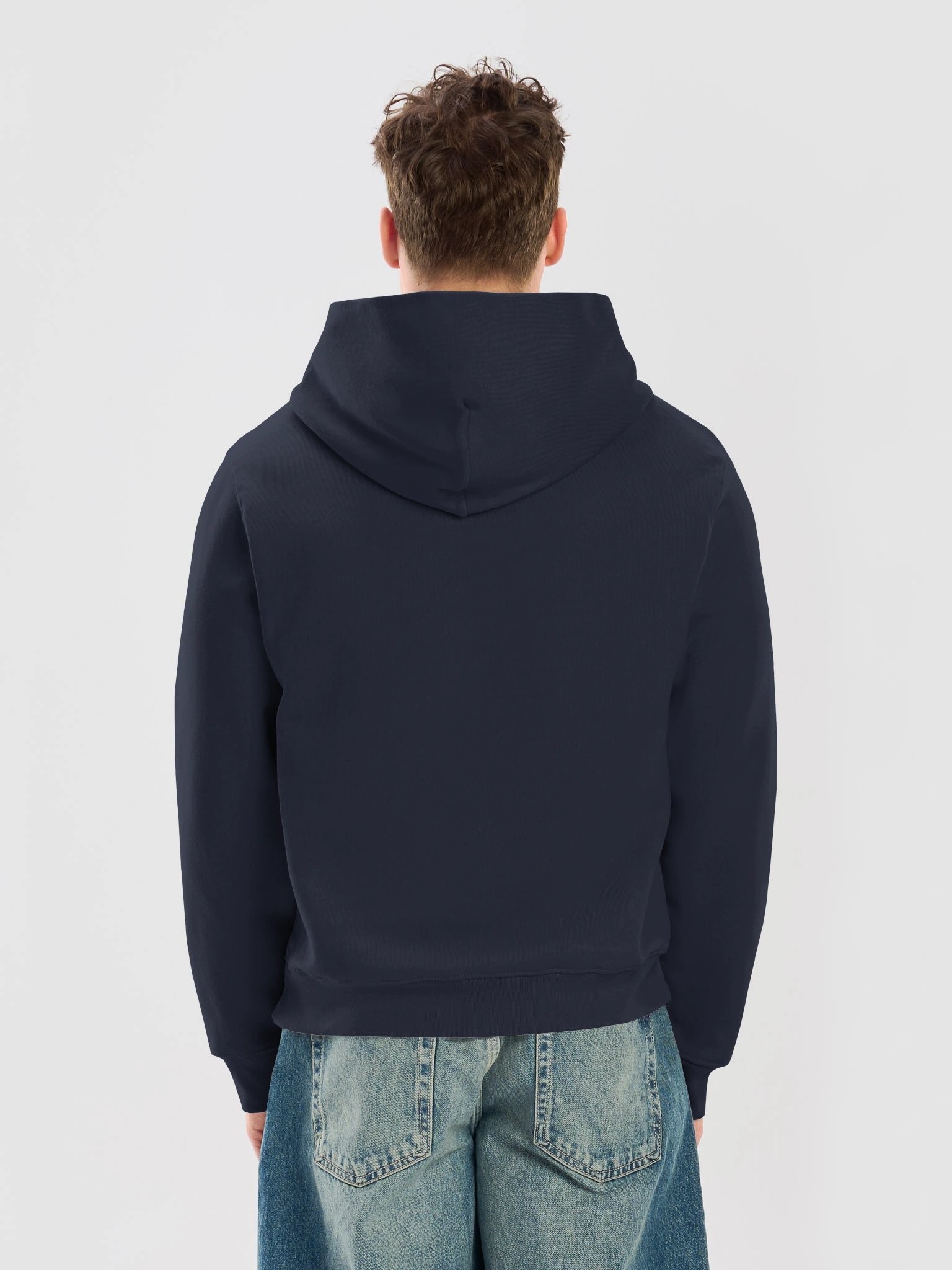itssCSChris Black and White Cartoon Selfie Oversized Hoodie product image (34)