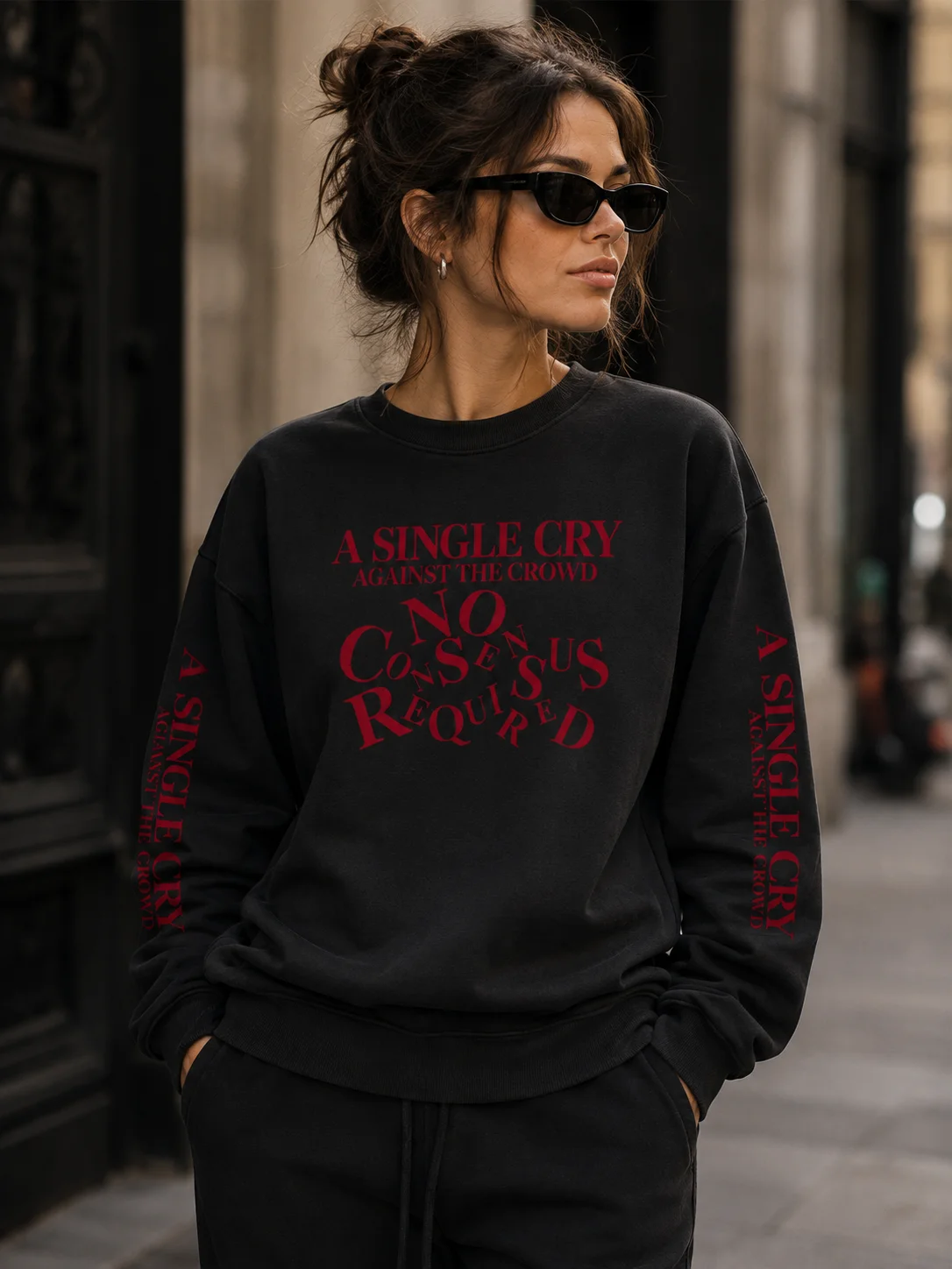 No Consensus Required — Signature Heavyweight Crewneck product image (3)