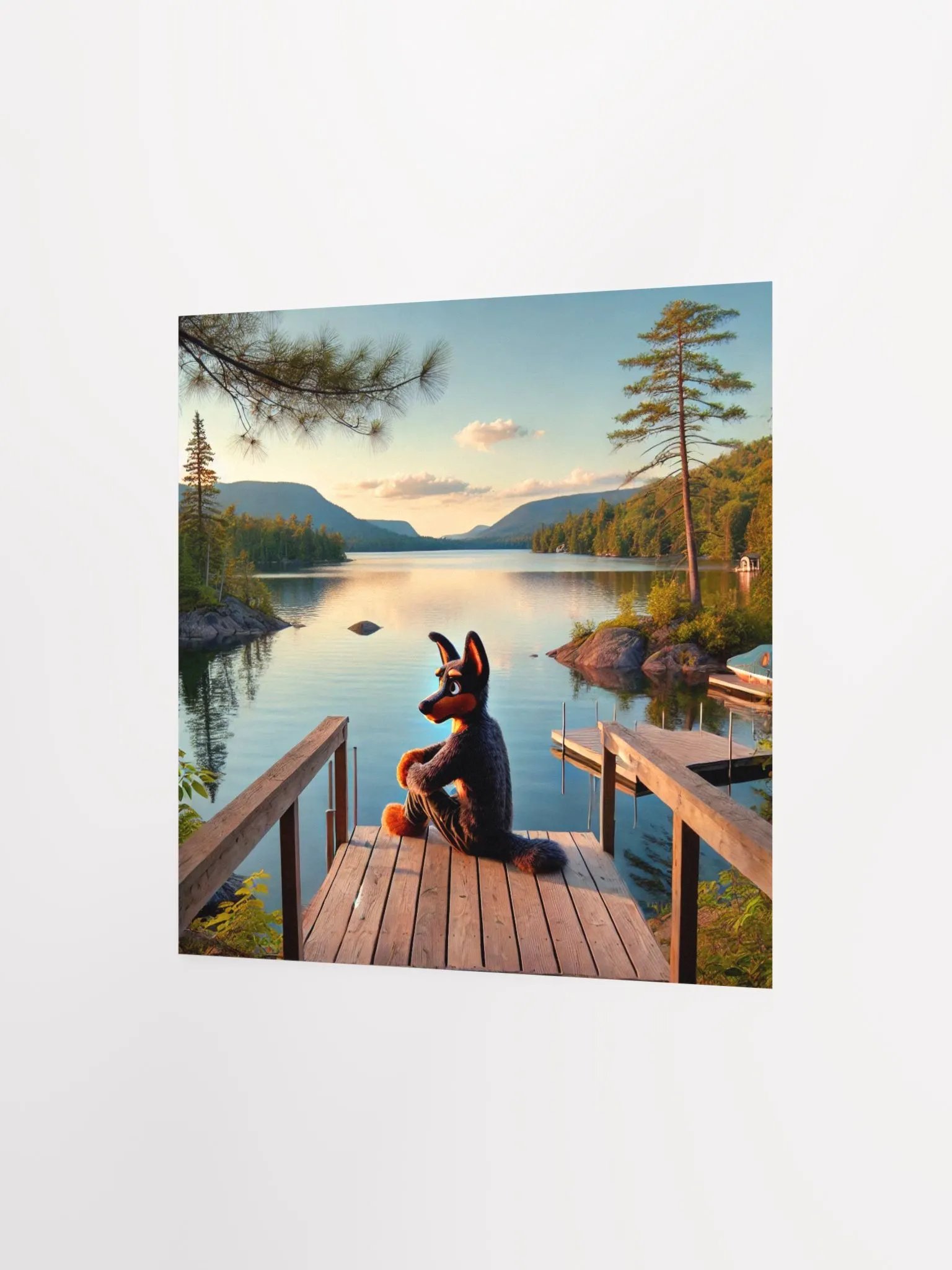 AI Generated Doberman Poster product image (6)