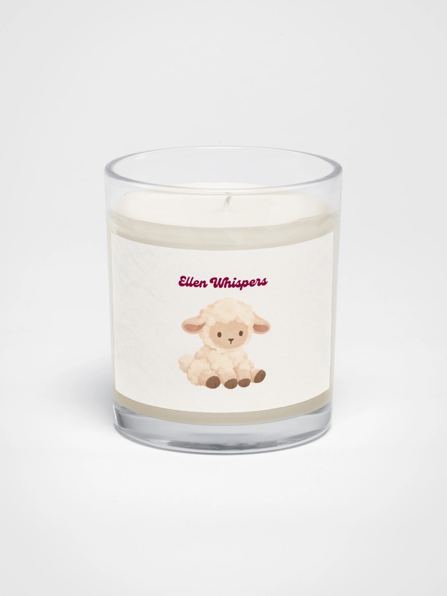 Sleepy Sheep Candle product image (1)