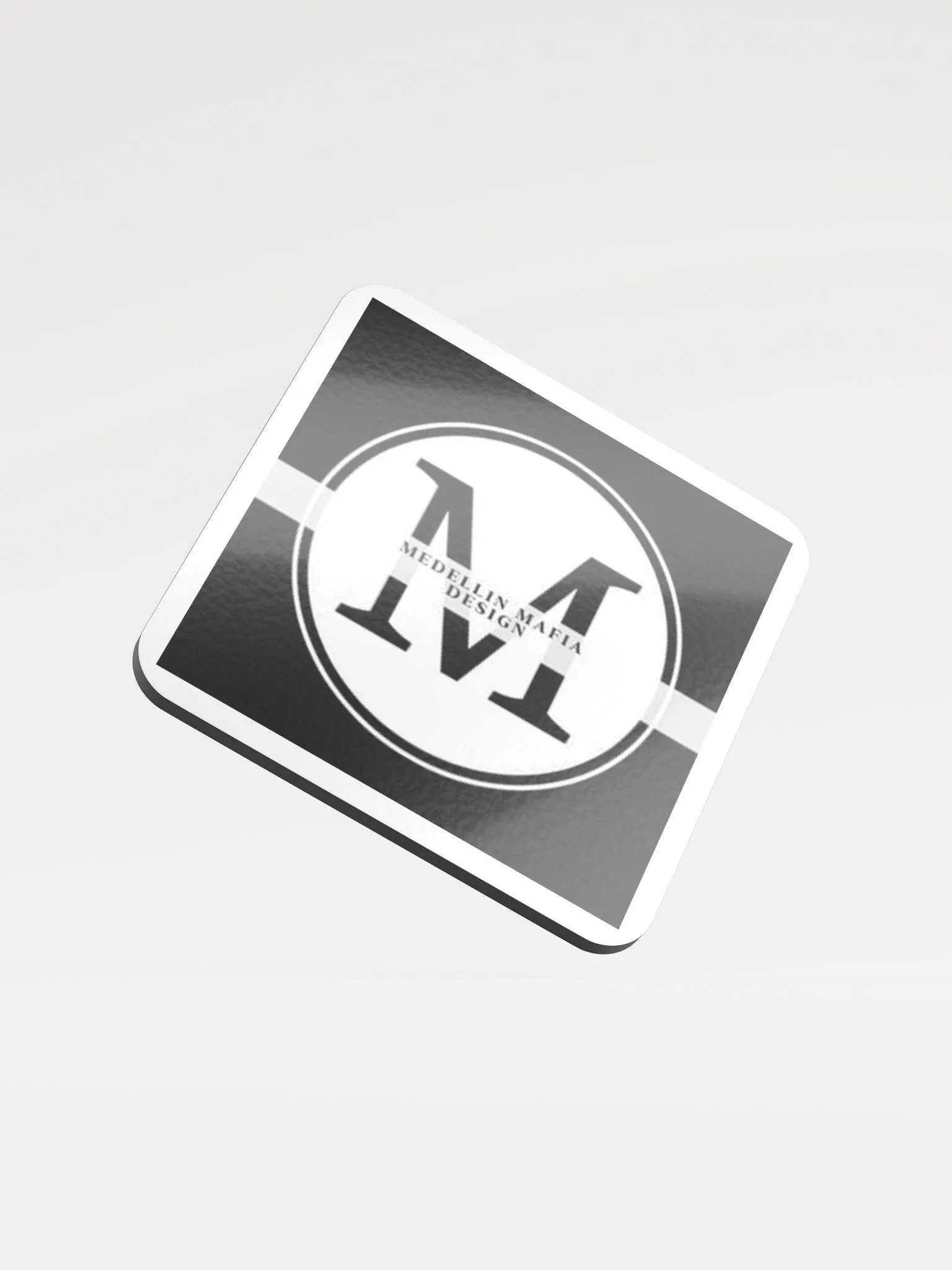 Mafia Glossed Cork Coaster product image (1)