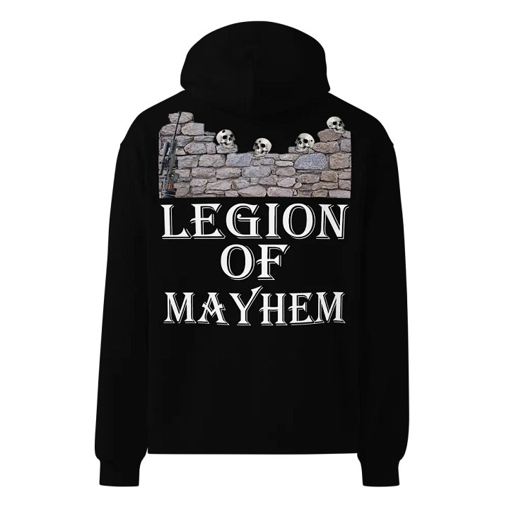 LEGION OF MAYHEM BLACK HOODIE product image (1)