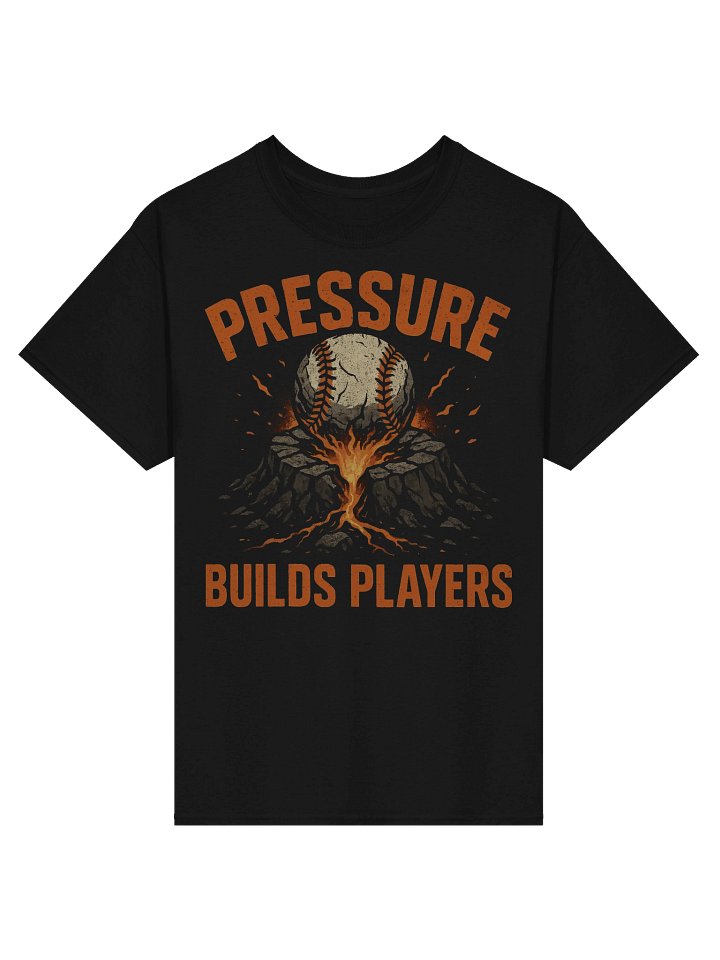Pressure Builds Players Baseball Tee product image (1)