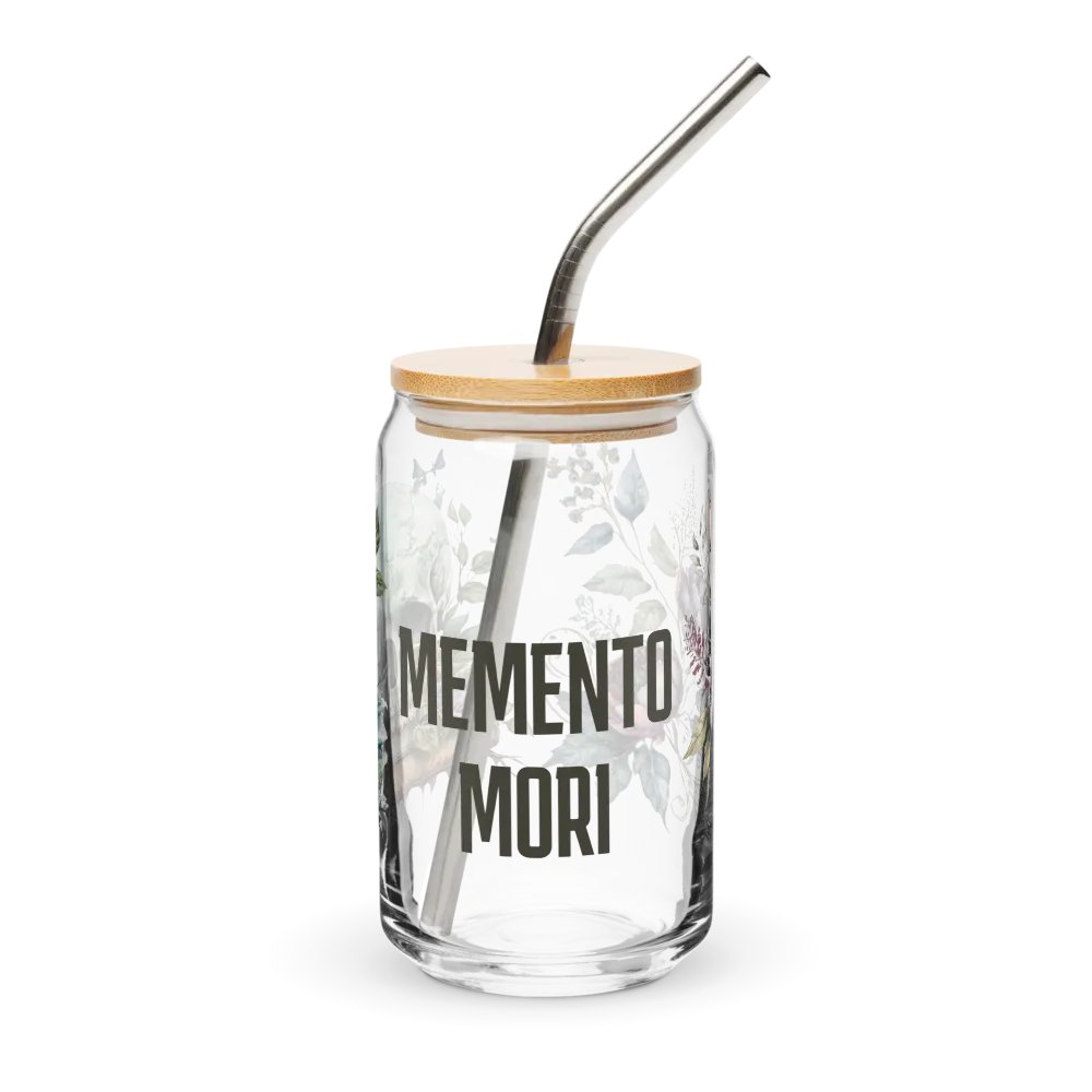 Memento Mori Can-Shaped Glass product image (4)
