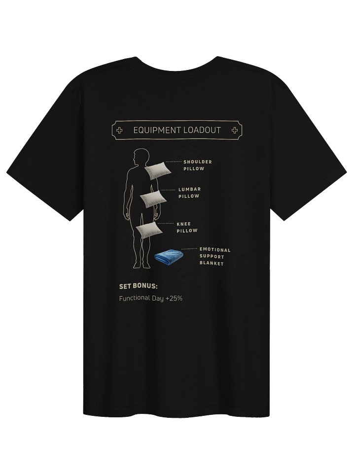 Support Build Shirt | Chronic Illness Comfort & Disabled Gamer Tee product image (2)