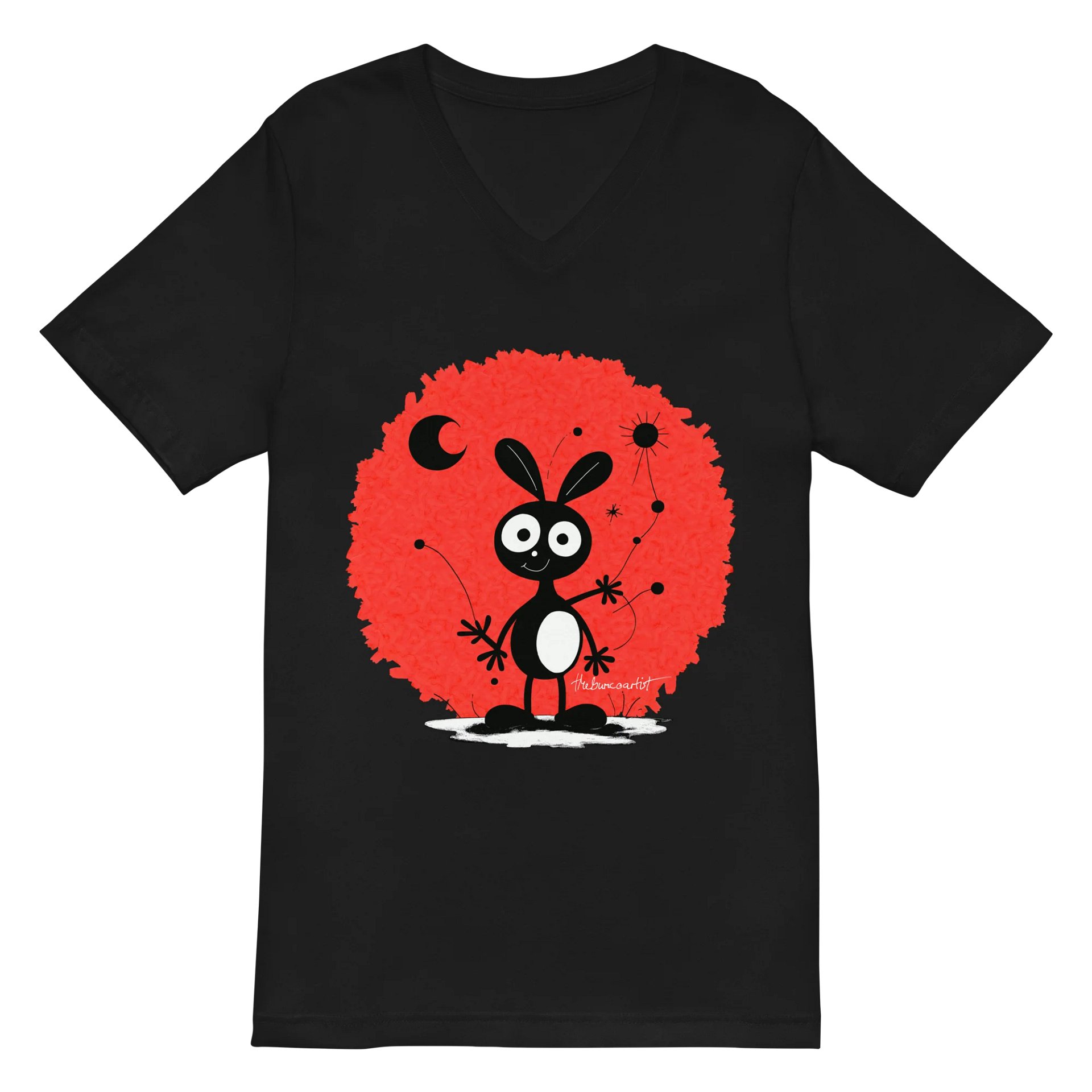 Bella+Canvas Short Sleeve V-Neck Jersey T-Shirt product image (1)