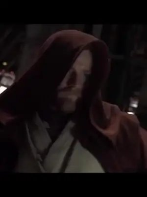 Another happy landing. #starwars #obiwan #fyp #movieclips #funny 