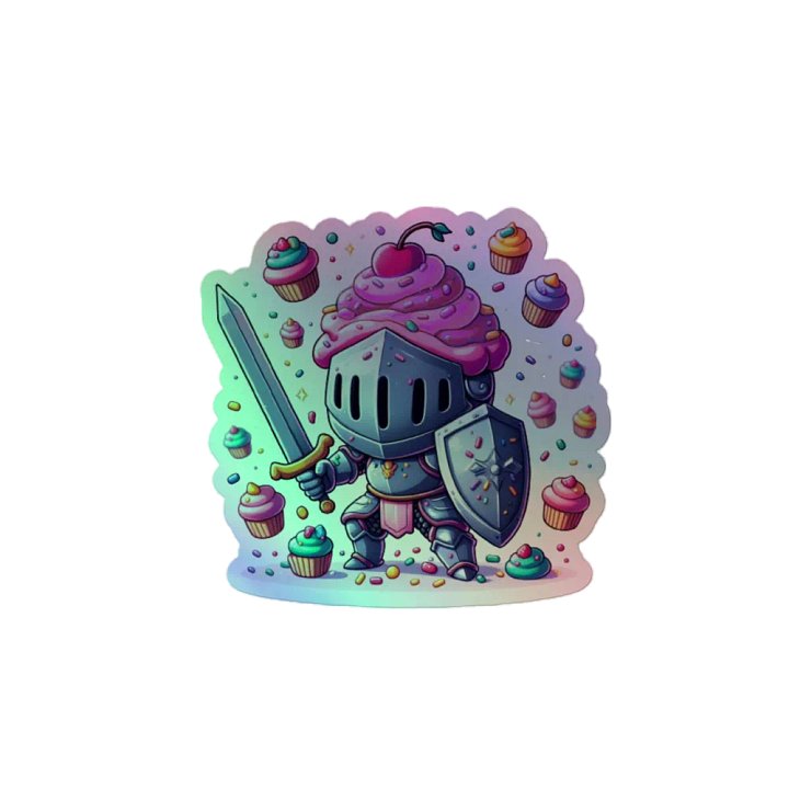 Cupcake Knight Sticker Sheet product image (2)