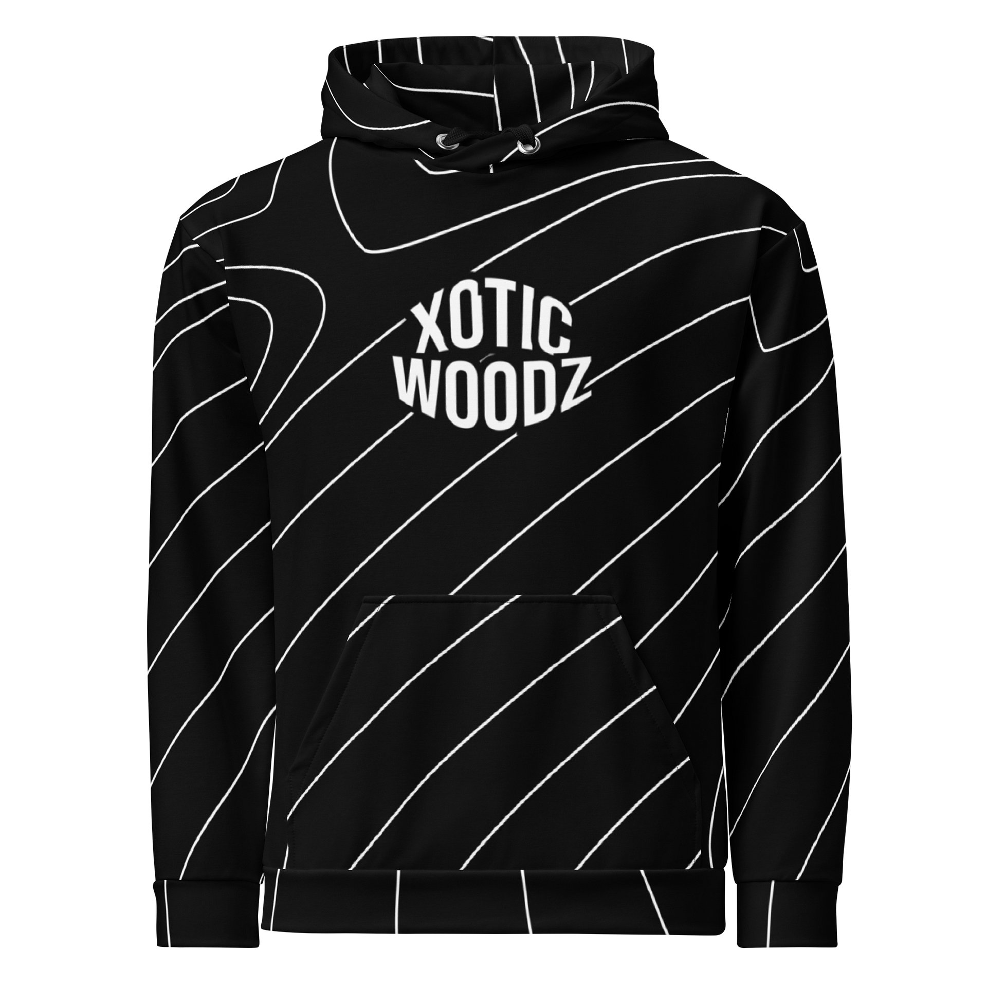 Flowing Monochrome Dreams Hoodie product image (1)