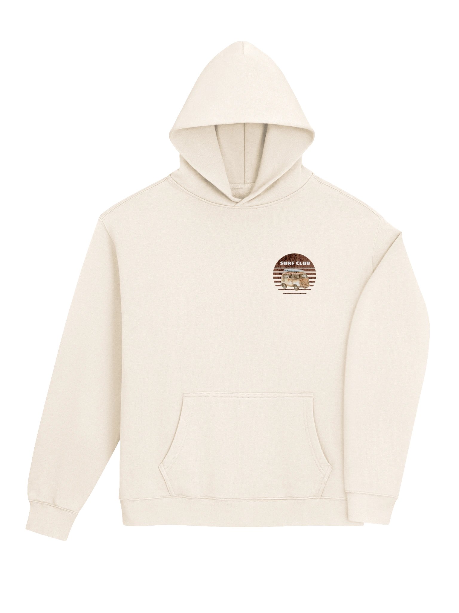 Vintage Surf Club - Good Waves & Good Vibes Surf Van Hoodie product image (31)
