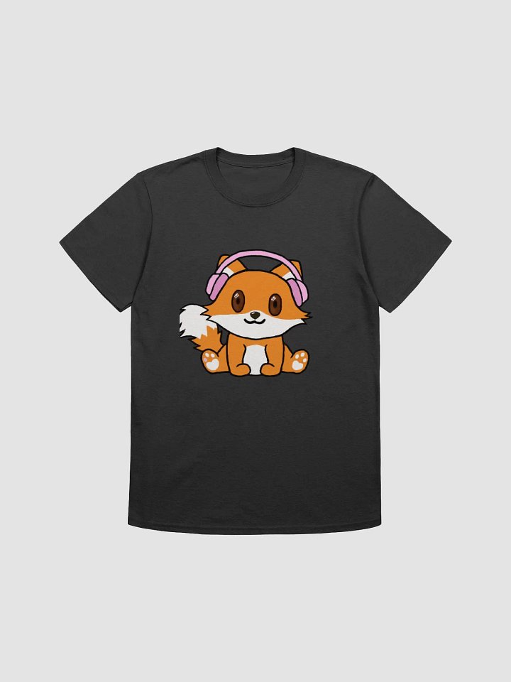 Headphone Fox PNG T-Shirt product image (1)