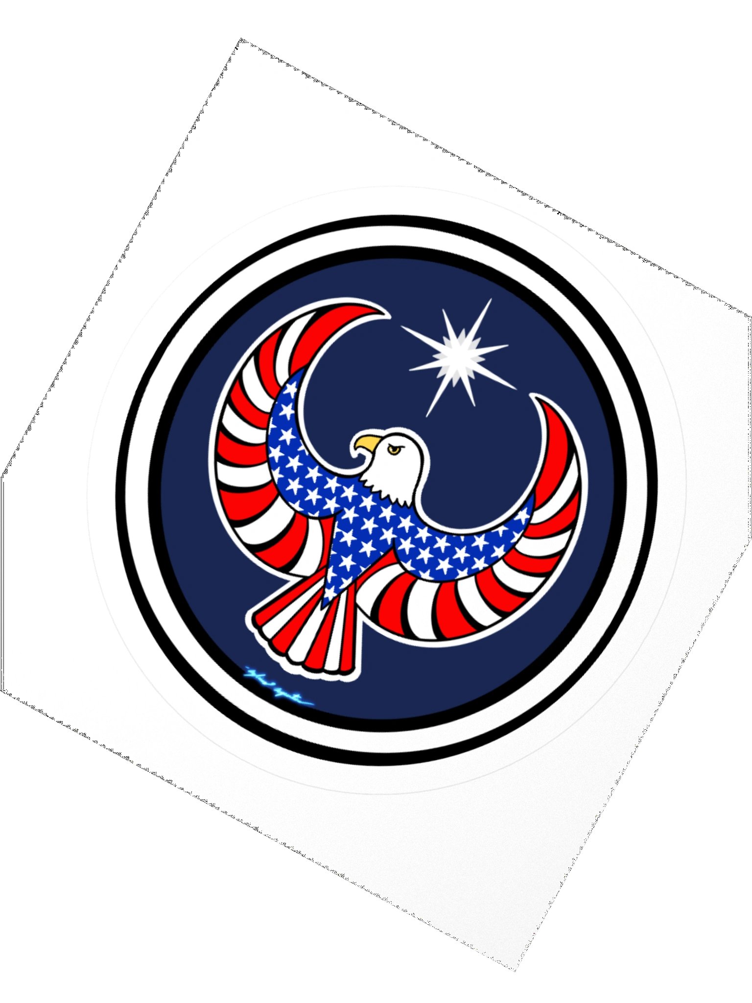 USA Eagle- Resistance (sticker) product image (2)
