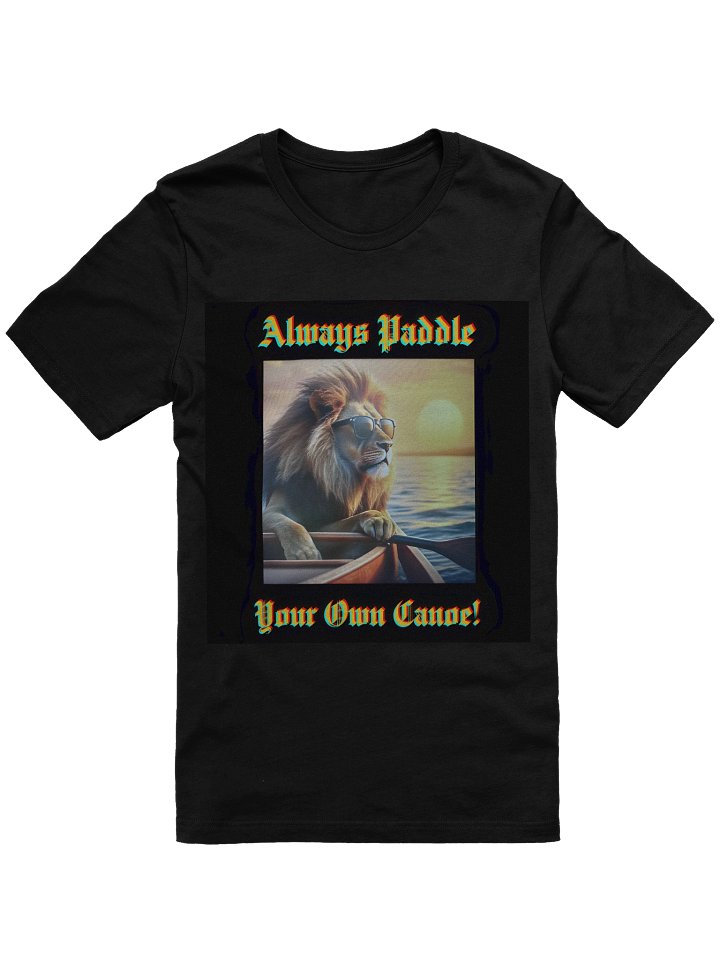 Sunset Paddling Lion T-Shirt product image (1)