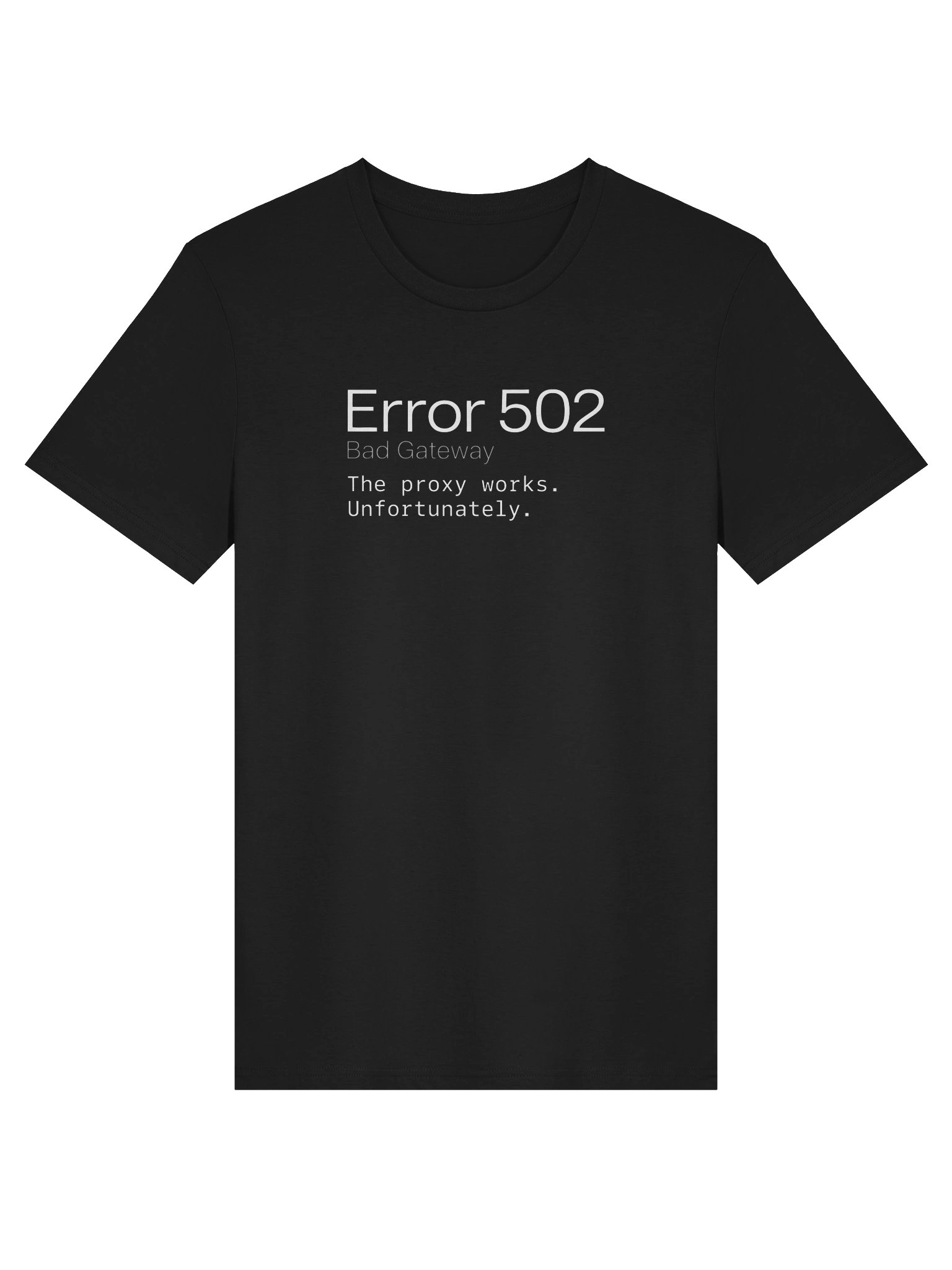 Error 502 — Bad Gateway: The Proxy Works. Unfortunately. product image (1)